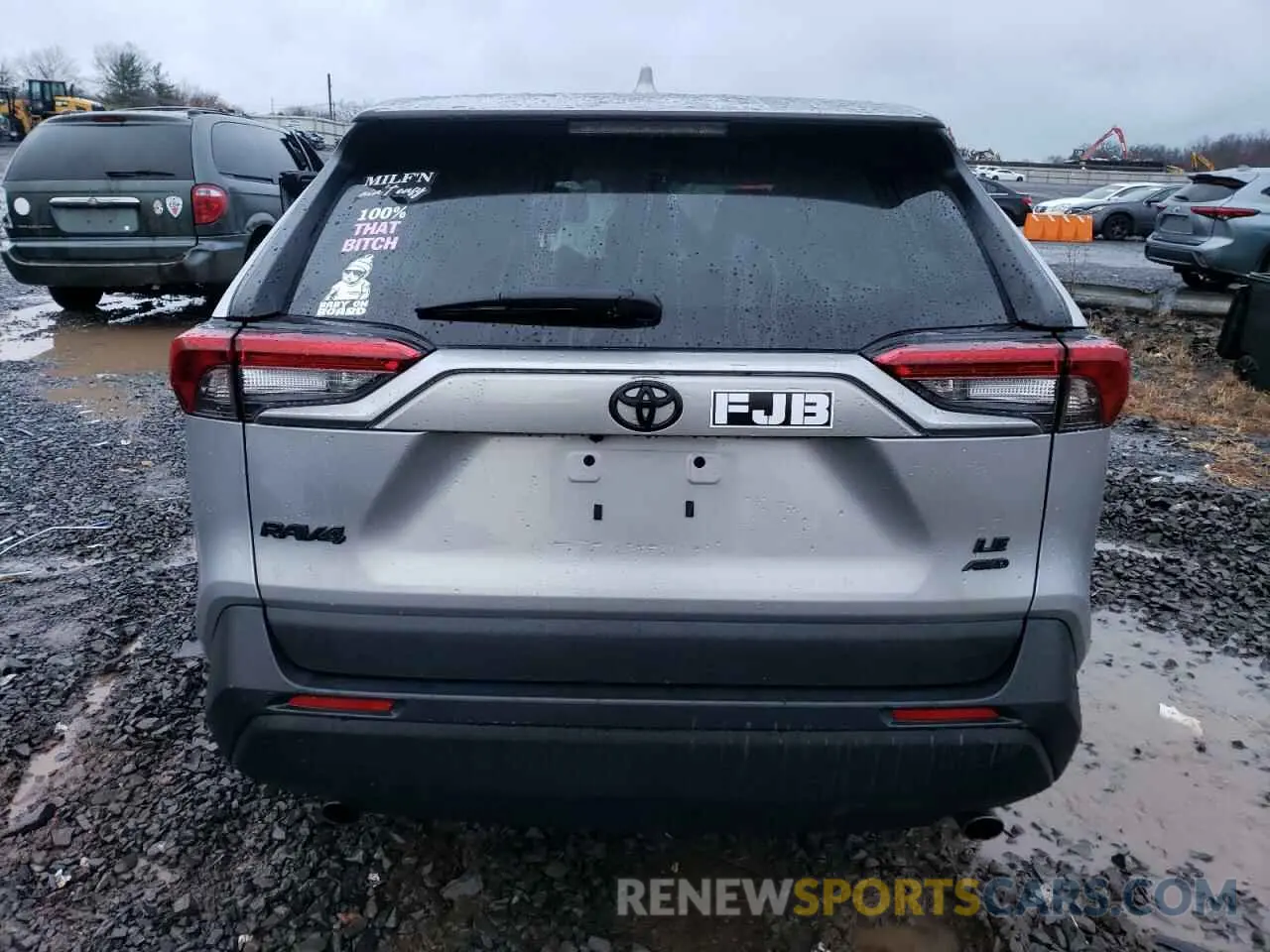 6 fotografías del automóvil dañado 2T3G1RFV1NW303505 TOYOTA RAV4 2022