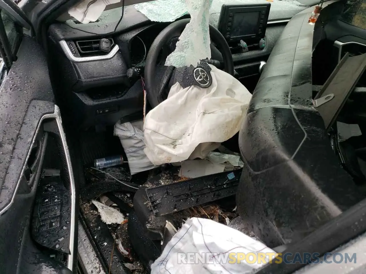 8 fotografías del automóvil dañado 2T3G1RFV1NW303505 TOYOTA RAV4 2022
