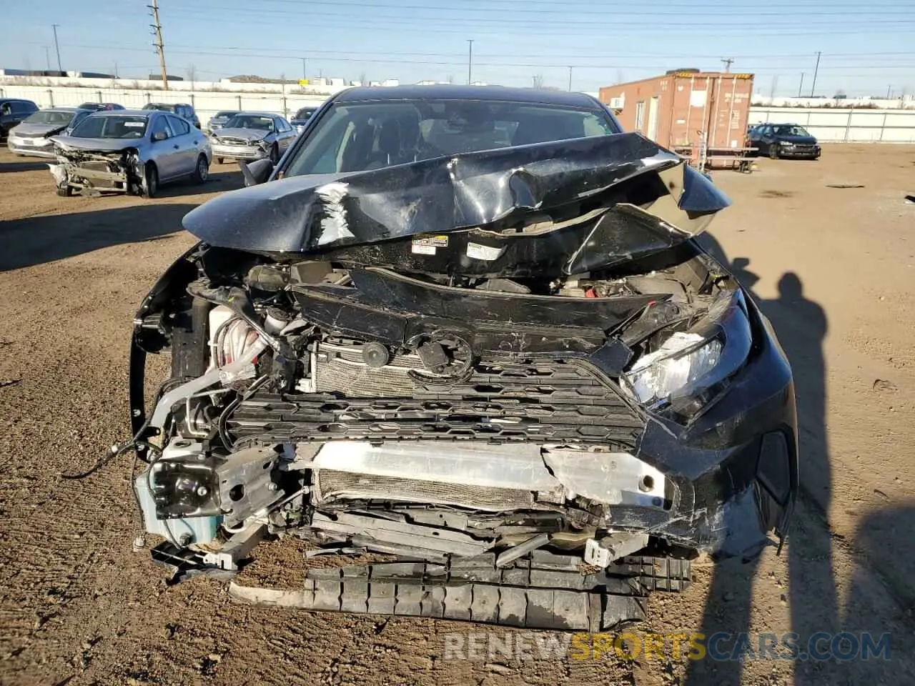 5 fotografías del automóvil dañado 2T3G1RFV2NC294167 TOYOTA RAV4 2022