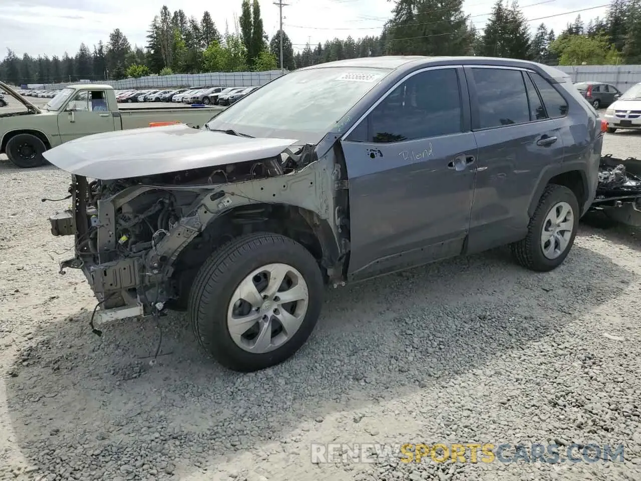 1 fotografías del automóvil dañado 2T3G1RFV2NC295867 TOYOTA RAV4 2022