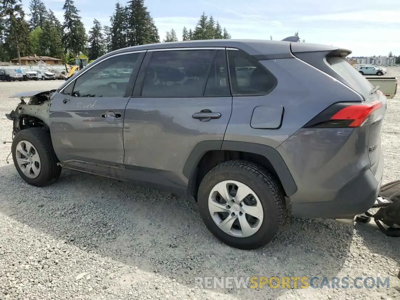 2 fotografías del automóvil dañado 2T3G1RFV2NC295867 TOYOTA RAV4 2022
