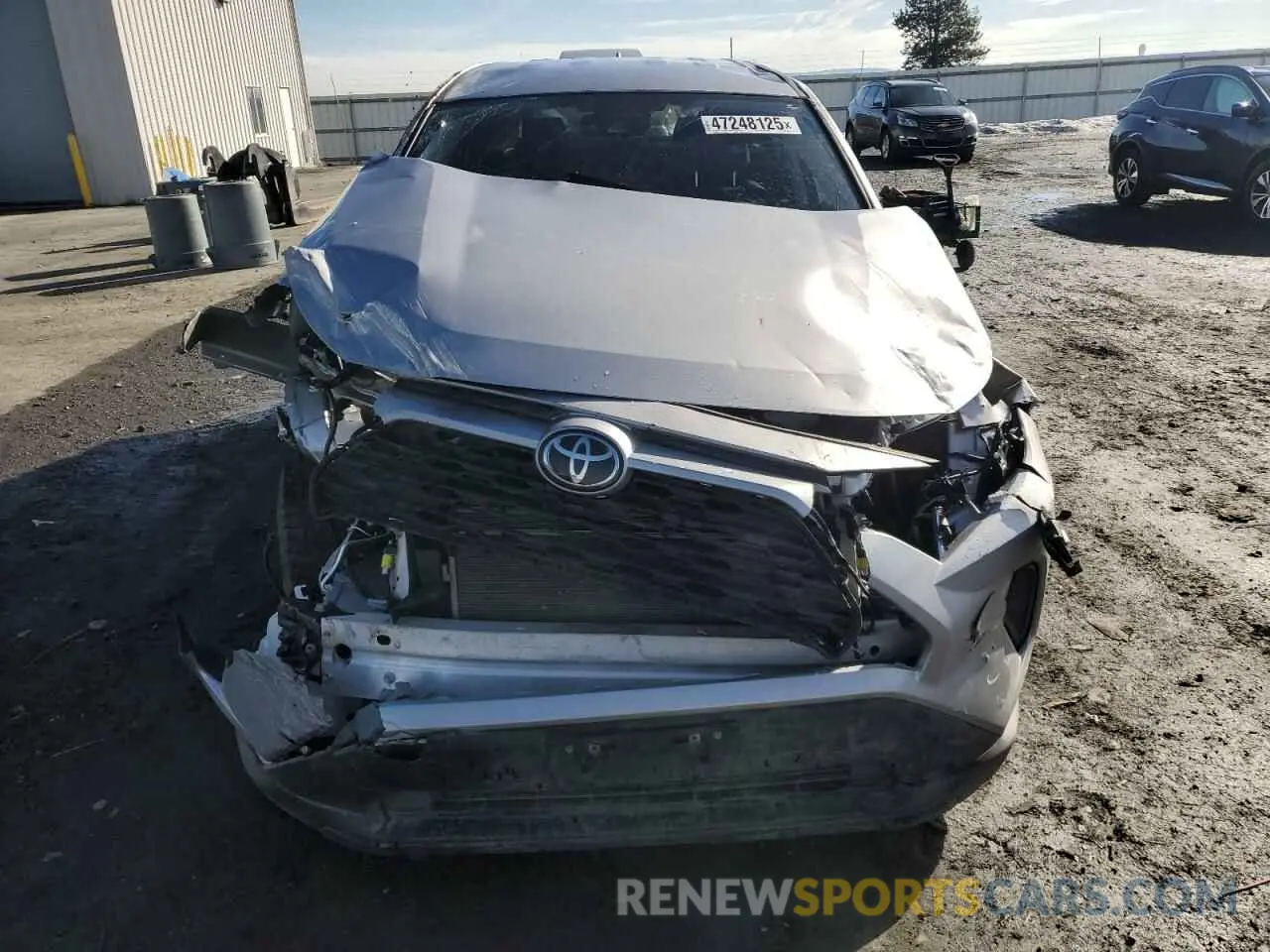 5 fotografías del automóvil dañado 2T3G1RFV3NC309775 TOYOTA RAV4 2022