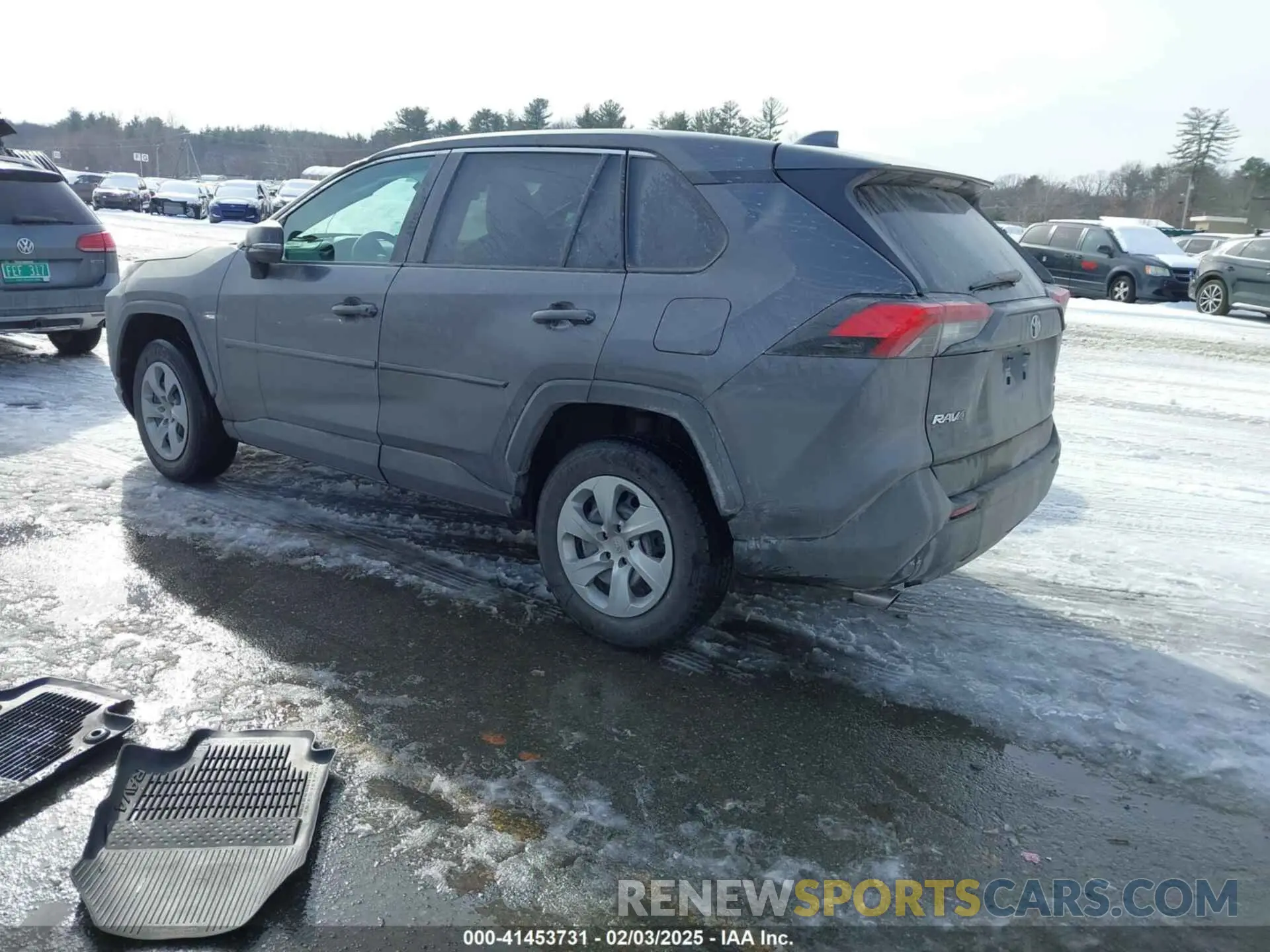3 fotografías del automóvil dañado 2T3G1RFV5NC272602 TOYOTA RAV4 2022