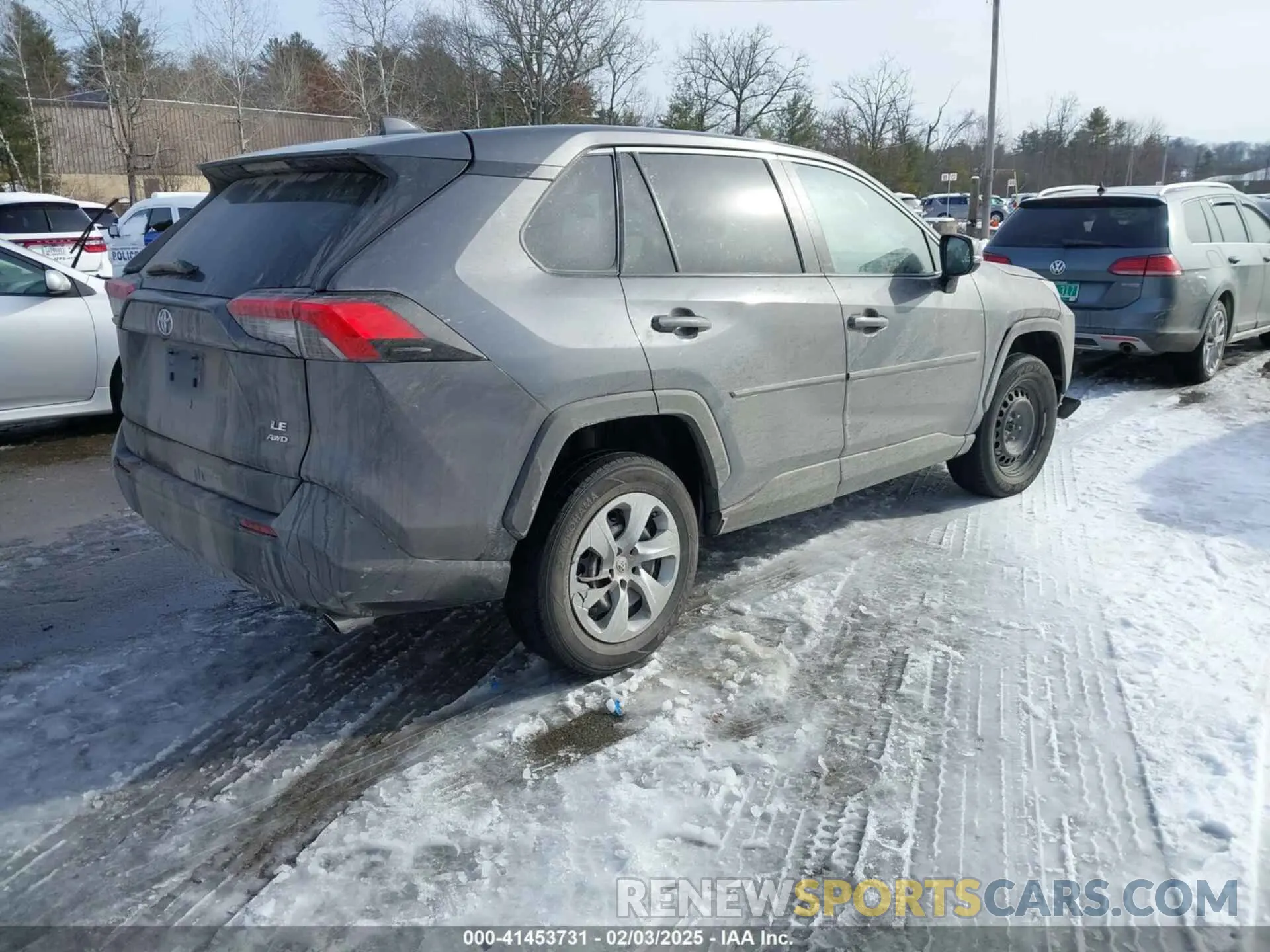 4 fotografías del automóvil dañado 2T3G1RFV5NC272602 TOYOTA RAV4 2022