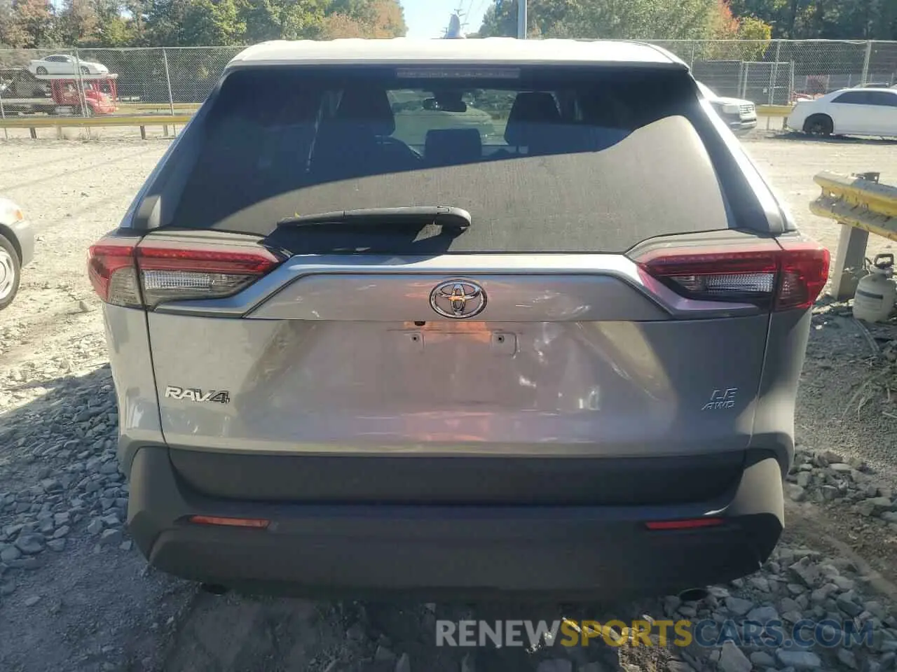 6 fotografías del automóvil dañado 2T3G1RFV6NC281910 TOYOTA RAV4 2022
