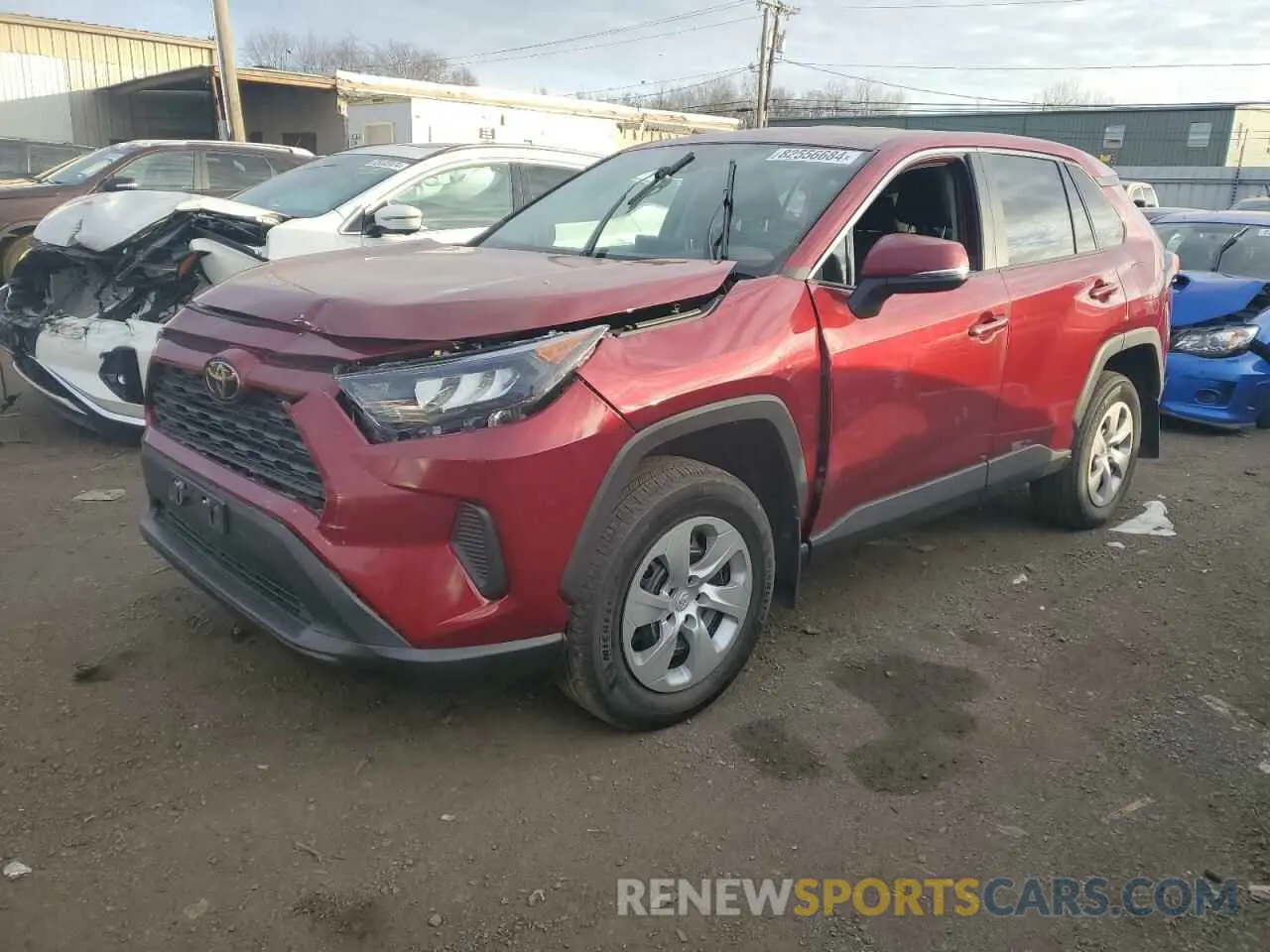 1 fotografías del automóvil dañado 2T3G1RFV6NW298625 TOYOTA RAV4 2022
