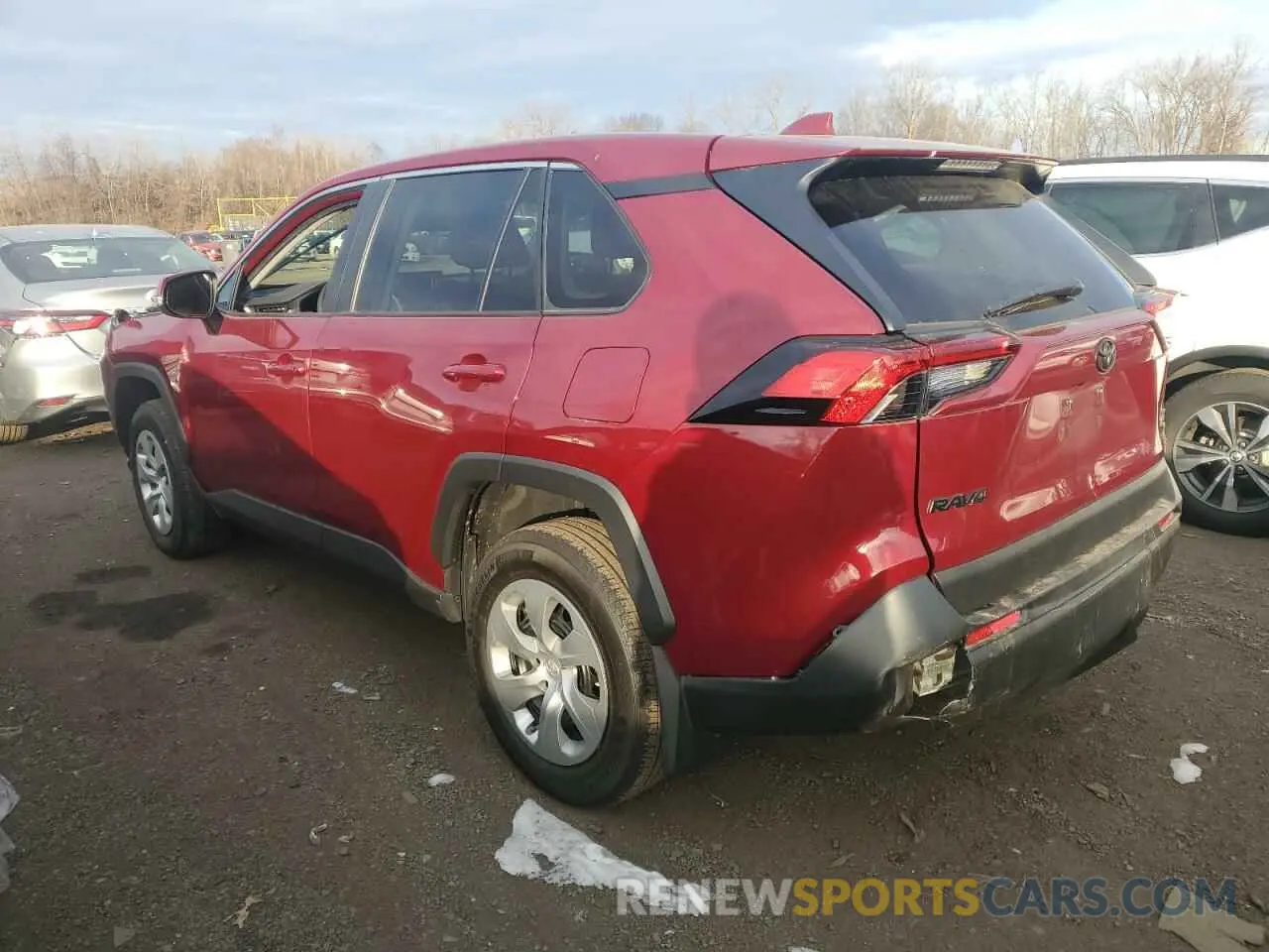 2 fotografías del automóvil dañado 2T3G1RFV6NW298625 TOYOTA RAV4 2022