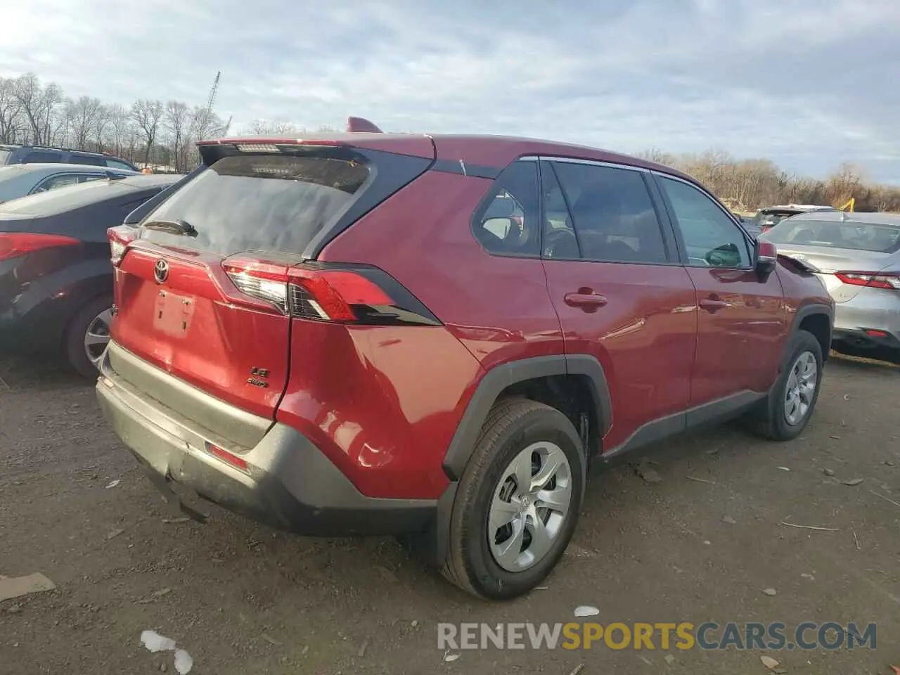 3 fotografías del automóvil dañado 2T3G1RFV6NW298625 TOYOTA RAV4 2022