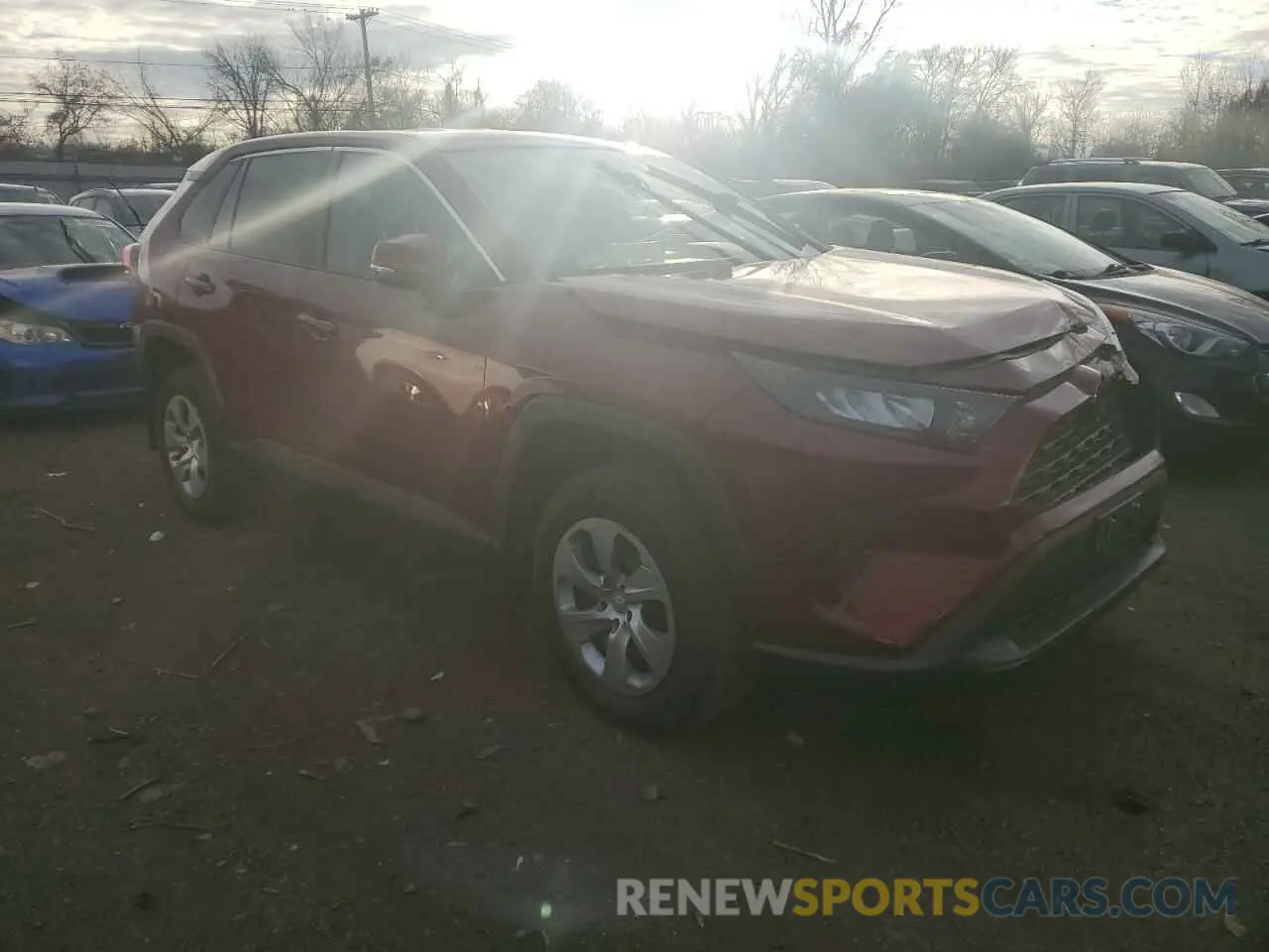 4 fotografías del automóvil dañado 2T3G1RFV6NW298625 TOYOTA RAV4 2022