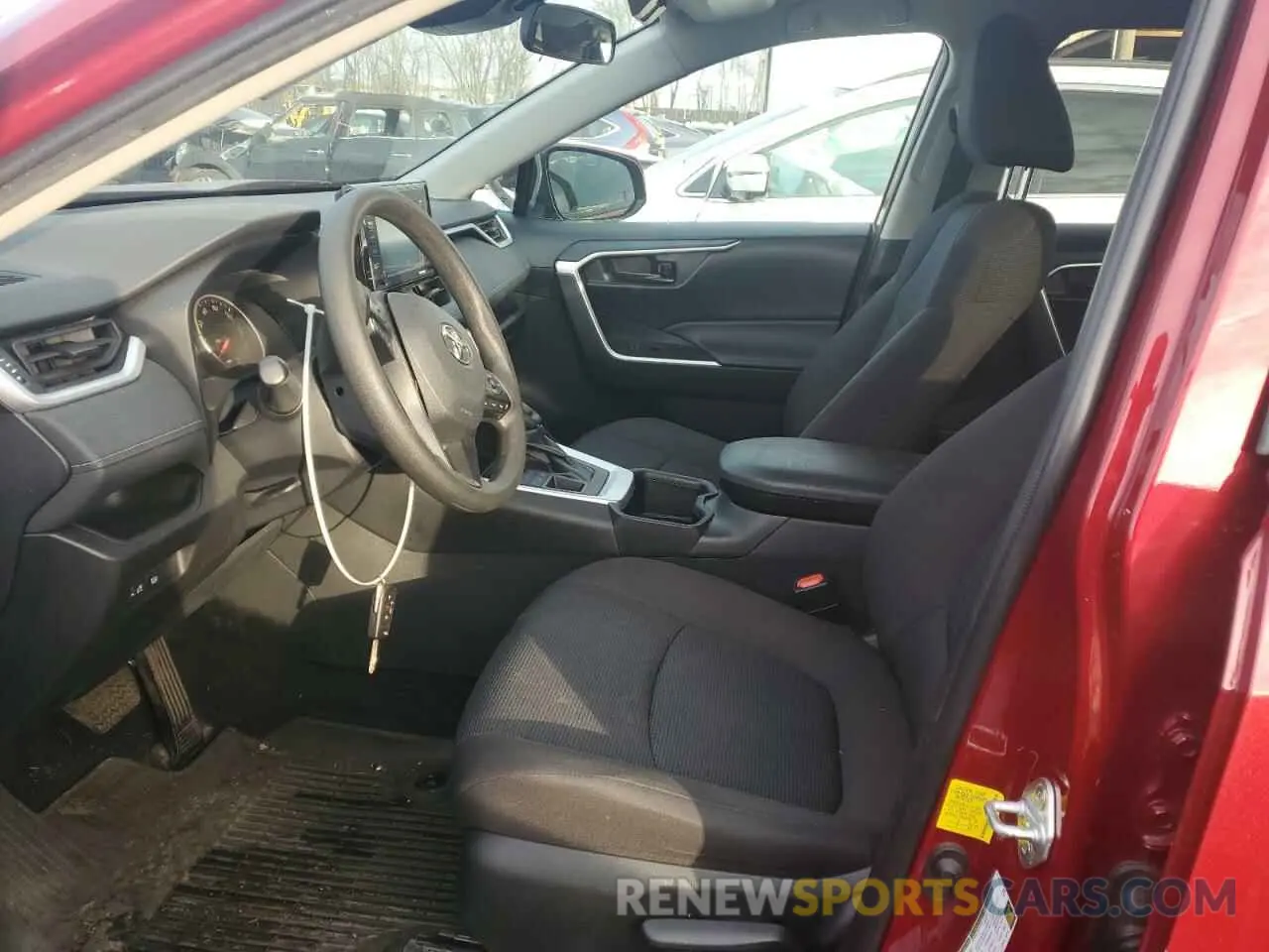 7 fotografías del automóvil dañado 2T3G1RFV6NW298625 TOYOTA RAV4 2022