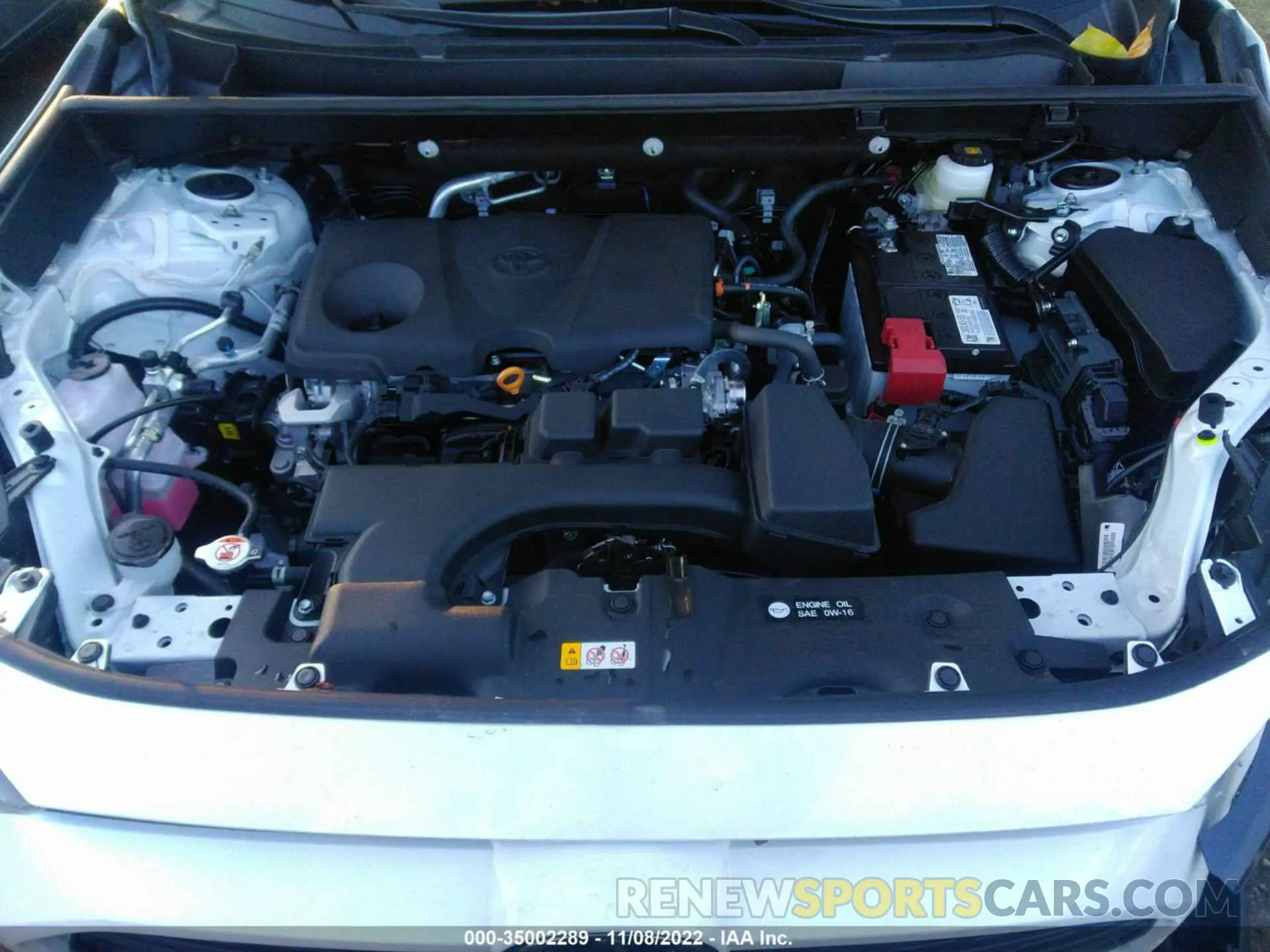 10 fotografías del automóvil dañado 2T3G1RFV7NW300222 TOYOTA RAV4 2022