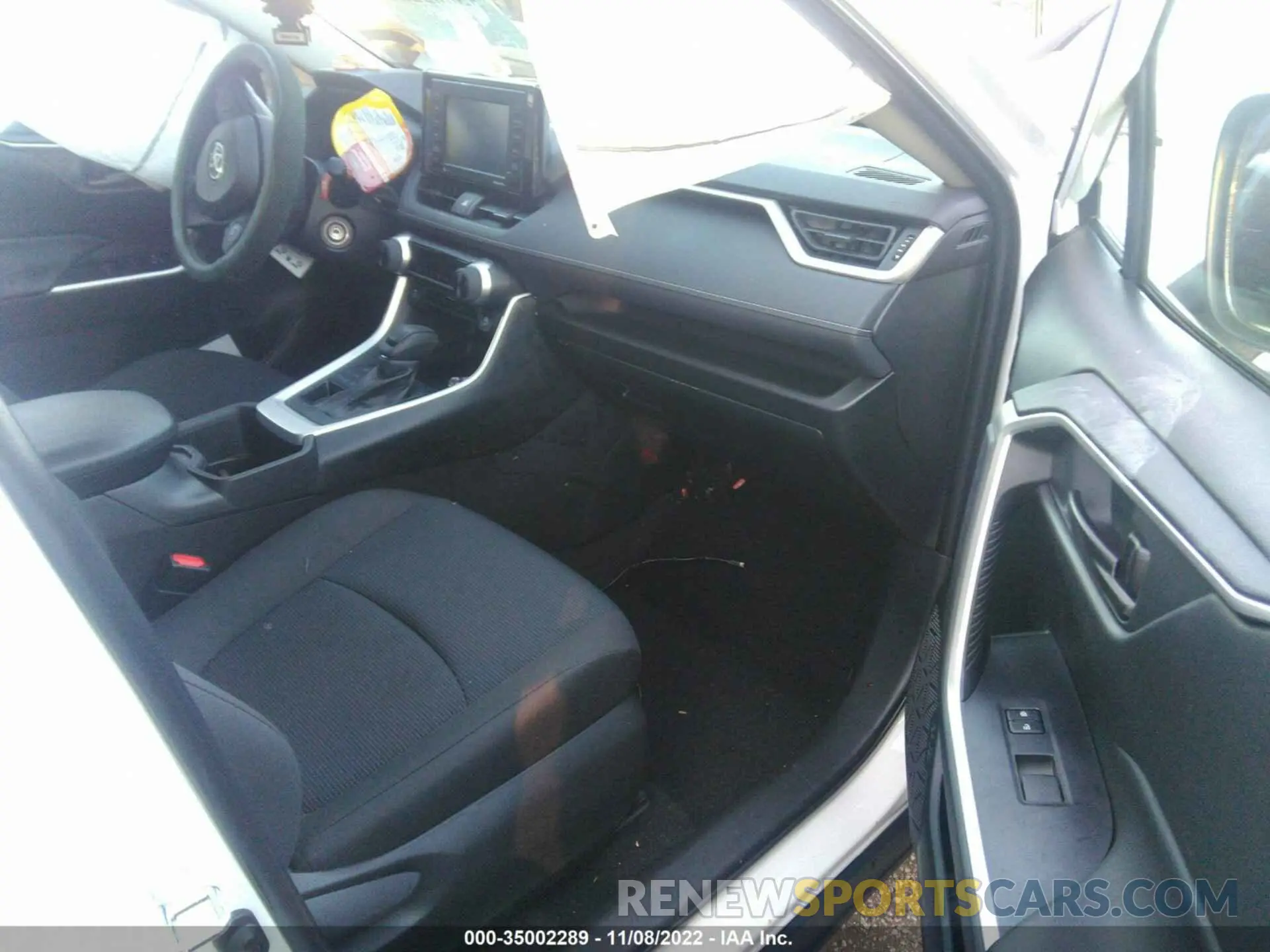 5 fotografías del automóvil dañado 2T3G1RFV7NW300222 TOYOTA RAV4 2022