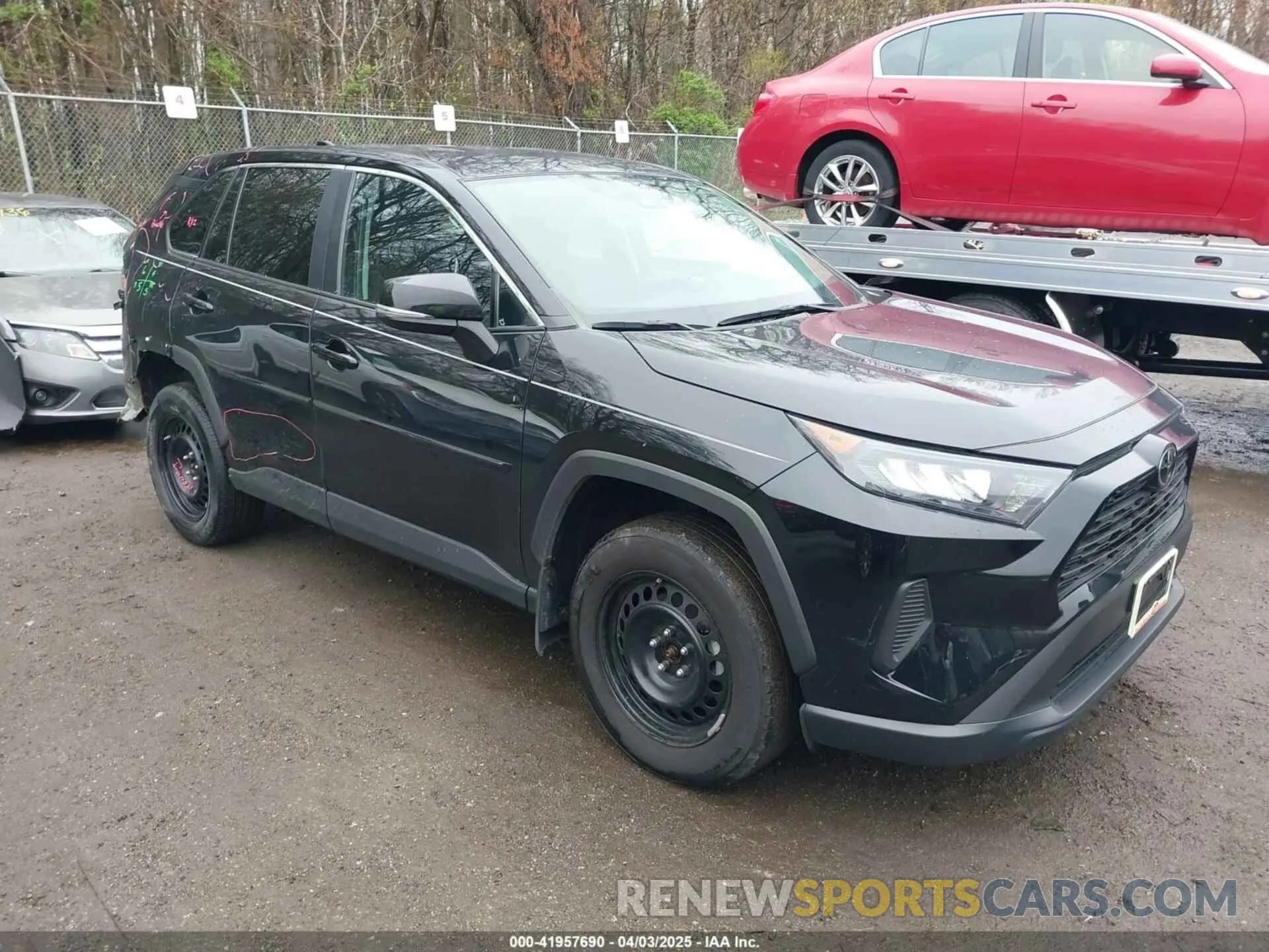 1 fotografías del automóvil dañado 2T3G1RFV7NW317134 TOYOTA RAV4 2022