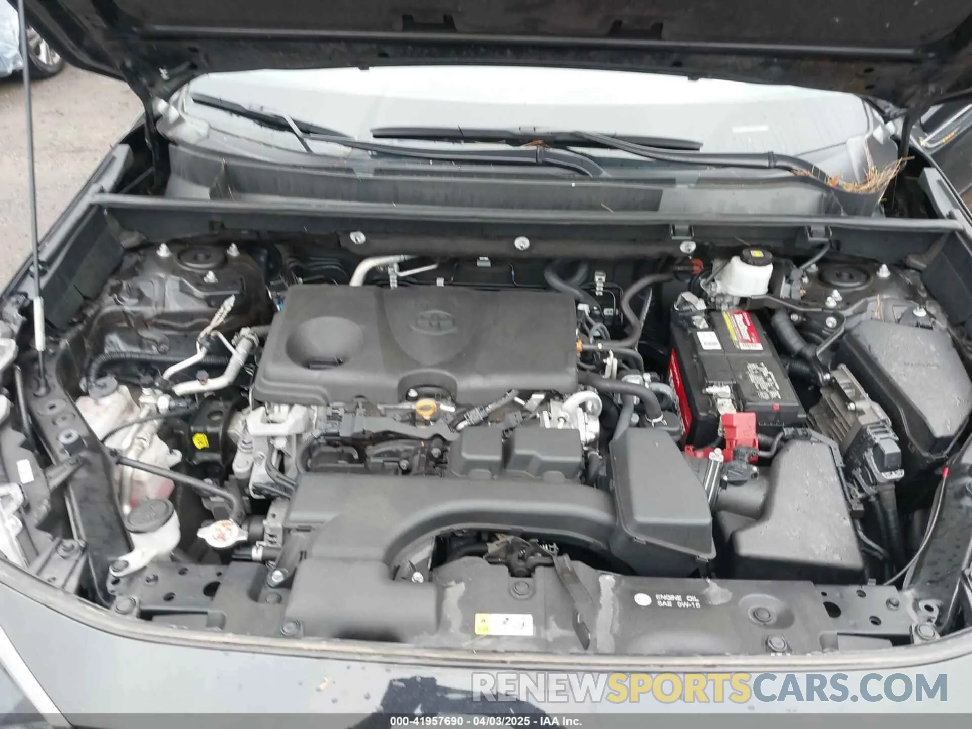10 fotografías del automóvil dañado 2T3G1RFV7NW317134 TOYOTA RAV4 2022