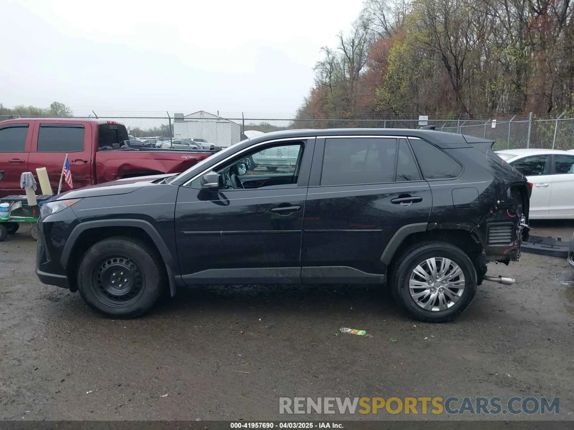 14 fotografías del automóvil dañado 2T3G1RFV7NW317134 TOYOTA RAV4 2022