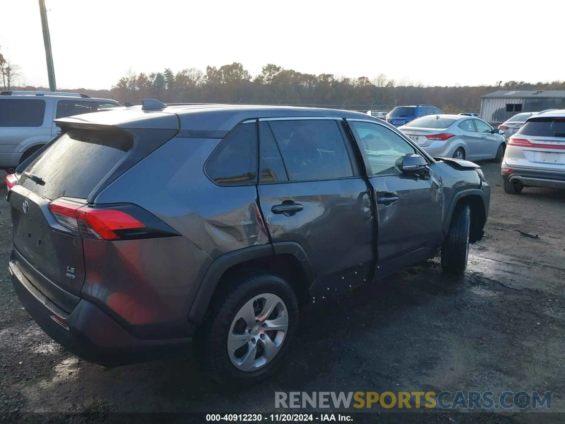4 fotografías del automóvil dañado 2T3G1RFV8NC265045 TOYOTA RAV4 2022