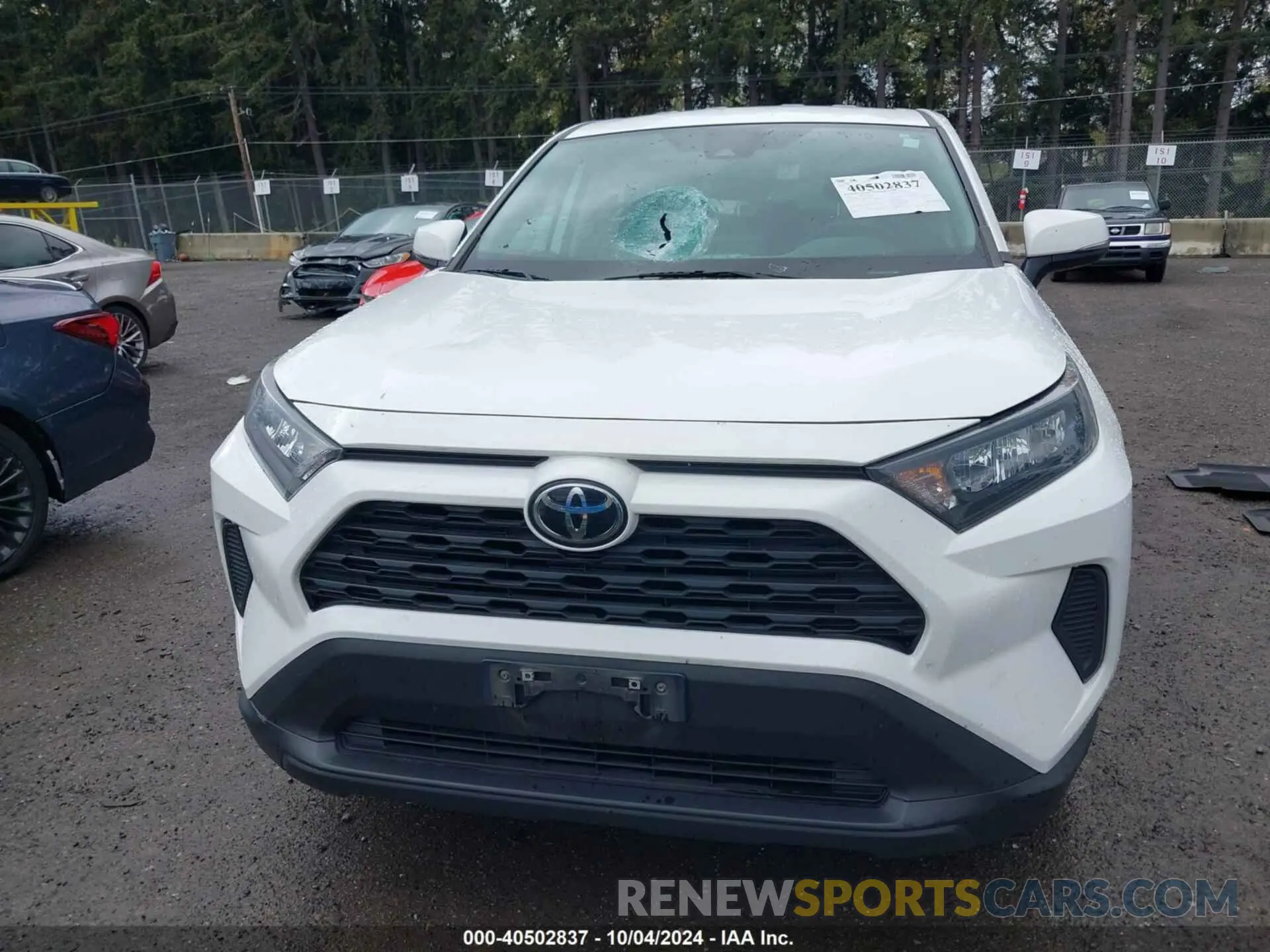 12 fotografías del automóvil dañado 2T3G1RFV8NC273632 TOYOTA RAV4 2022