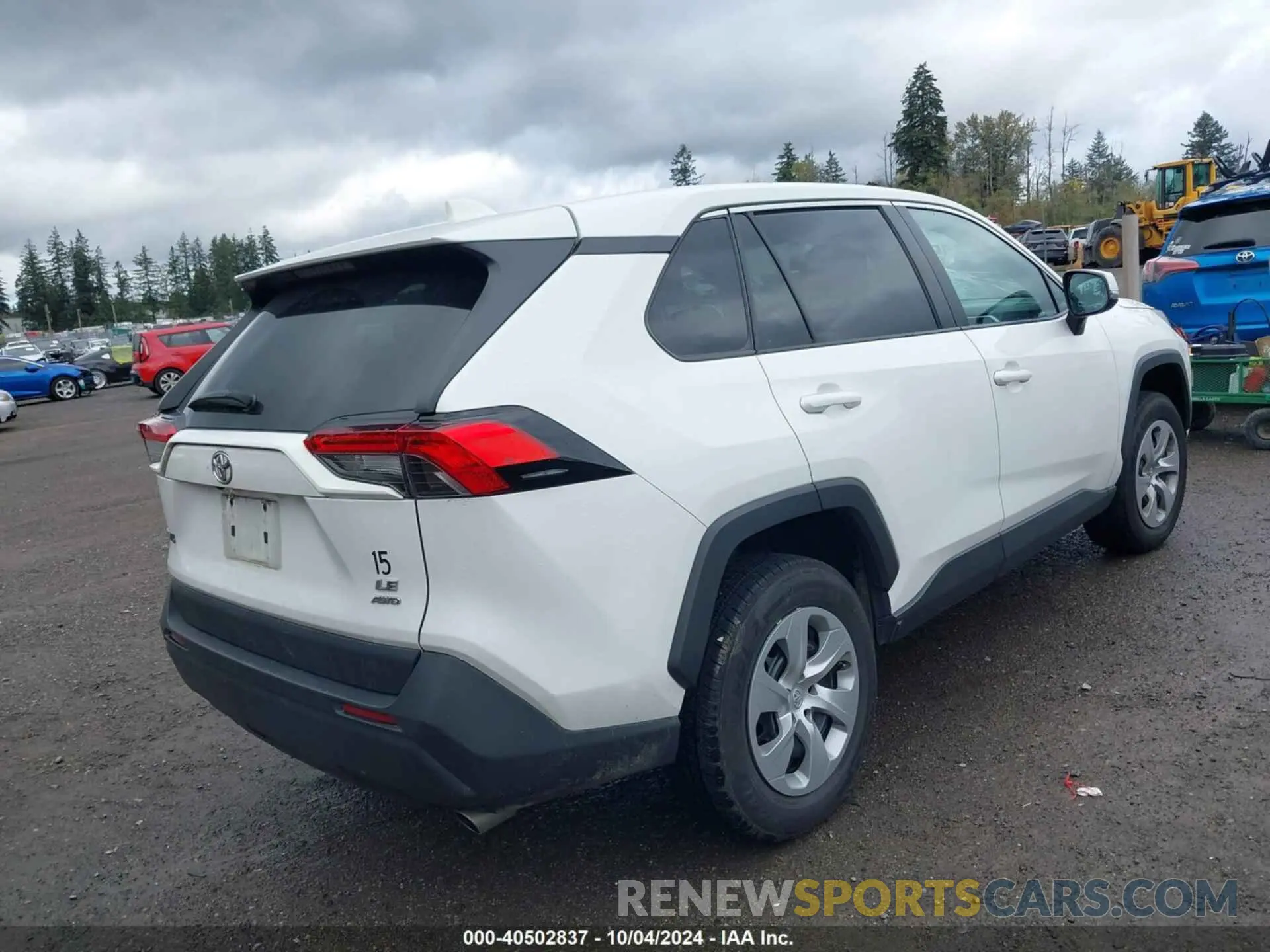 4 fotografías del automóvil dañado 2T3G1RFV8NC273632 TOYOTA RAV4 2022