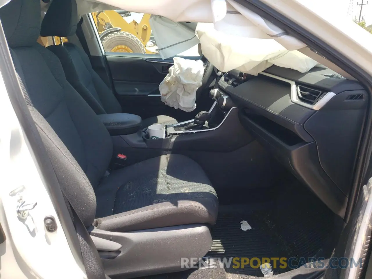 5 fotografías del automóvil dañado 2T3G1RFV9NC267984 TOYOTA RAV4 2022