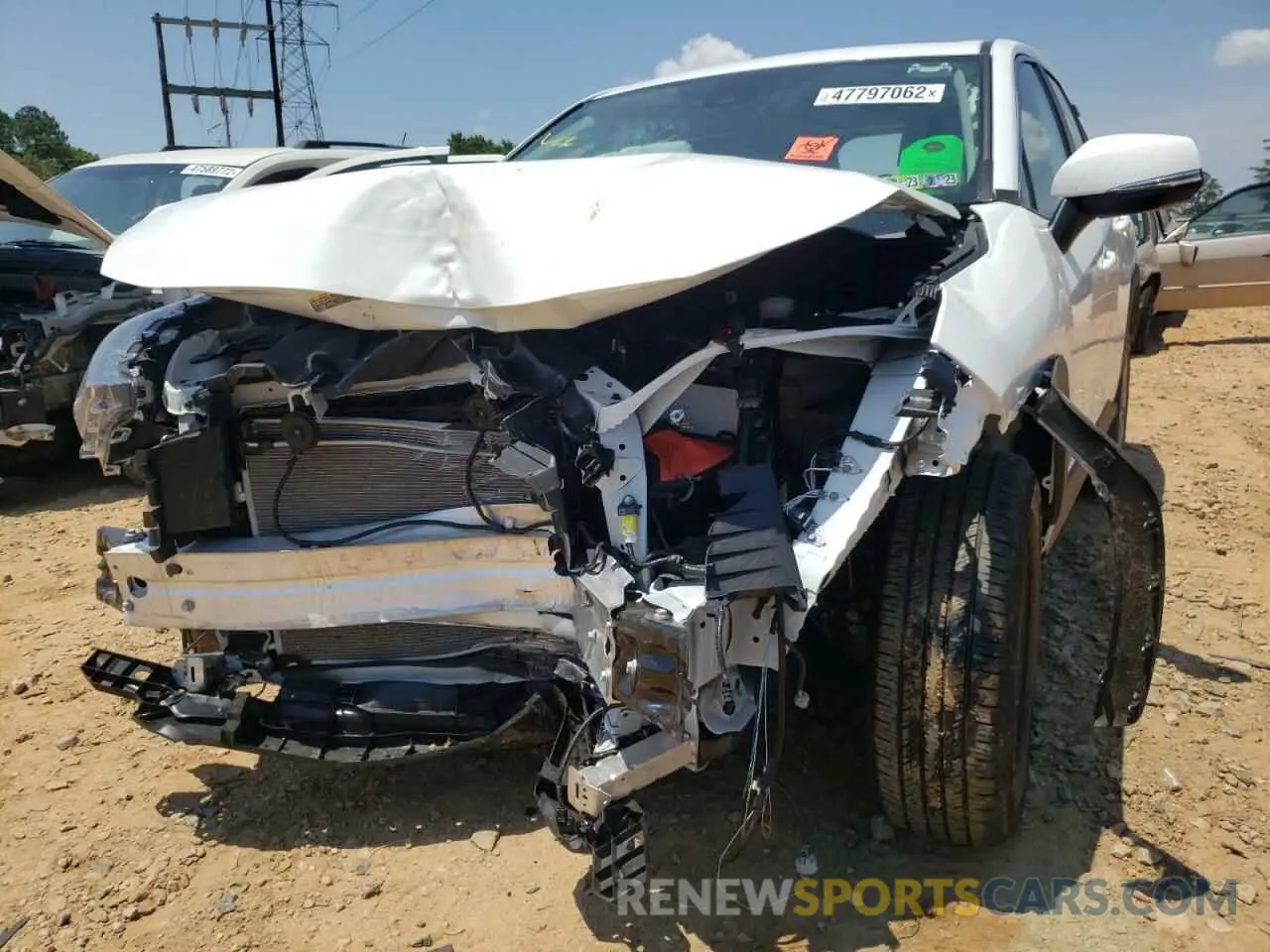 9 fotografías del automóvil dañado 2T3G1RFV9NC267984 TOYOTA RAV4 2022
