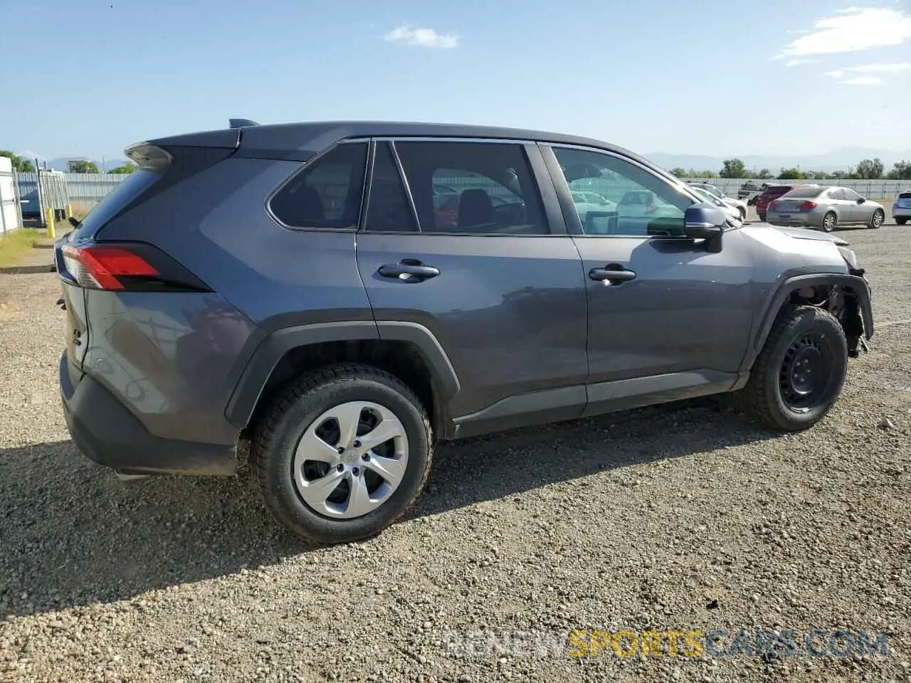 3 fotografías del automóvil dañado 2T3G1RFV9NC306198 TOYOTA RAV4 2022