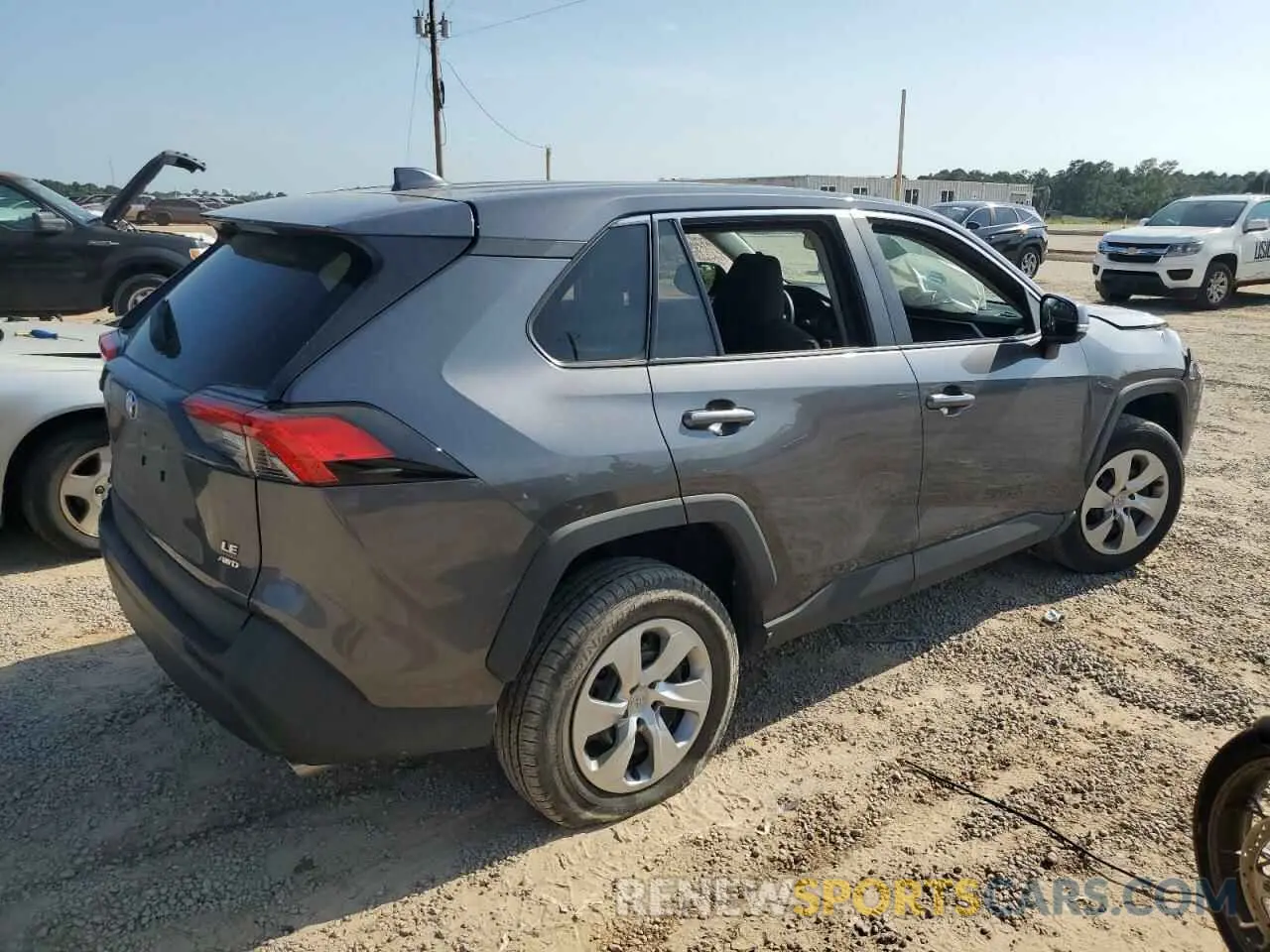 3 fotografías del automóvil dañado 2T3G1RFV9NC318481 TOYOTA RAV4 2022