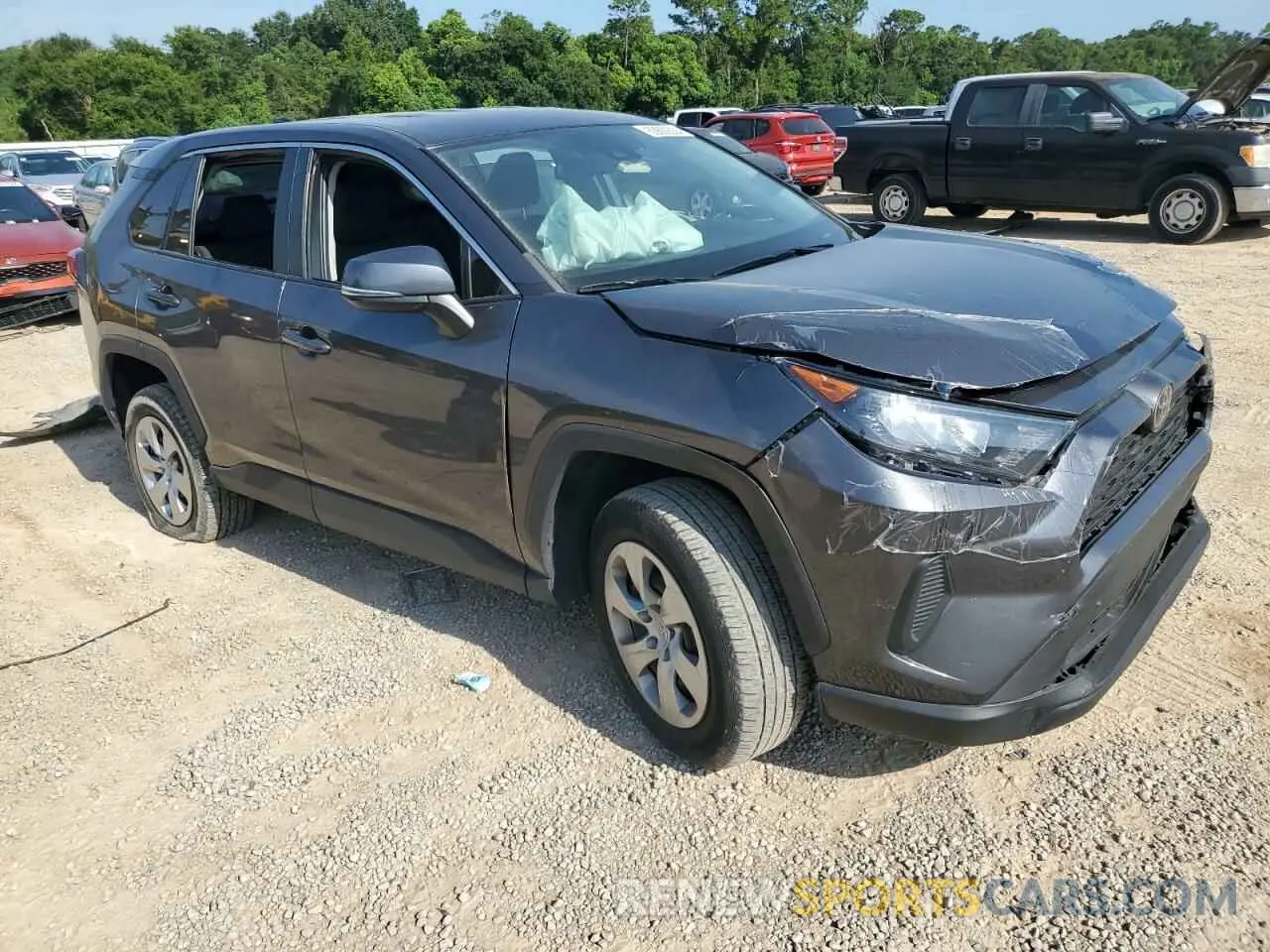 4 fotografías del automóvil dañado 2T3G1RFV9NC318481 TOYOTA RAV4 2022