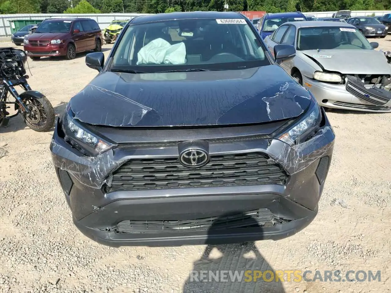 5 fotografías del automóvil dañado 2T3G1RFV9NC318481 TOYOTA RAV4 2022