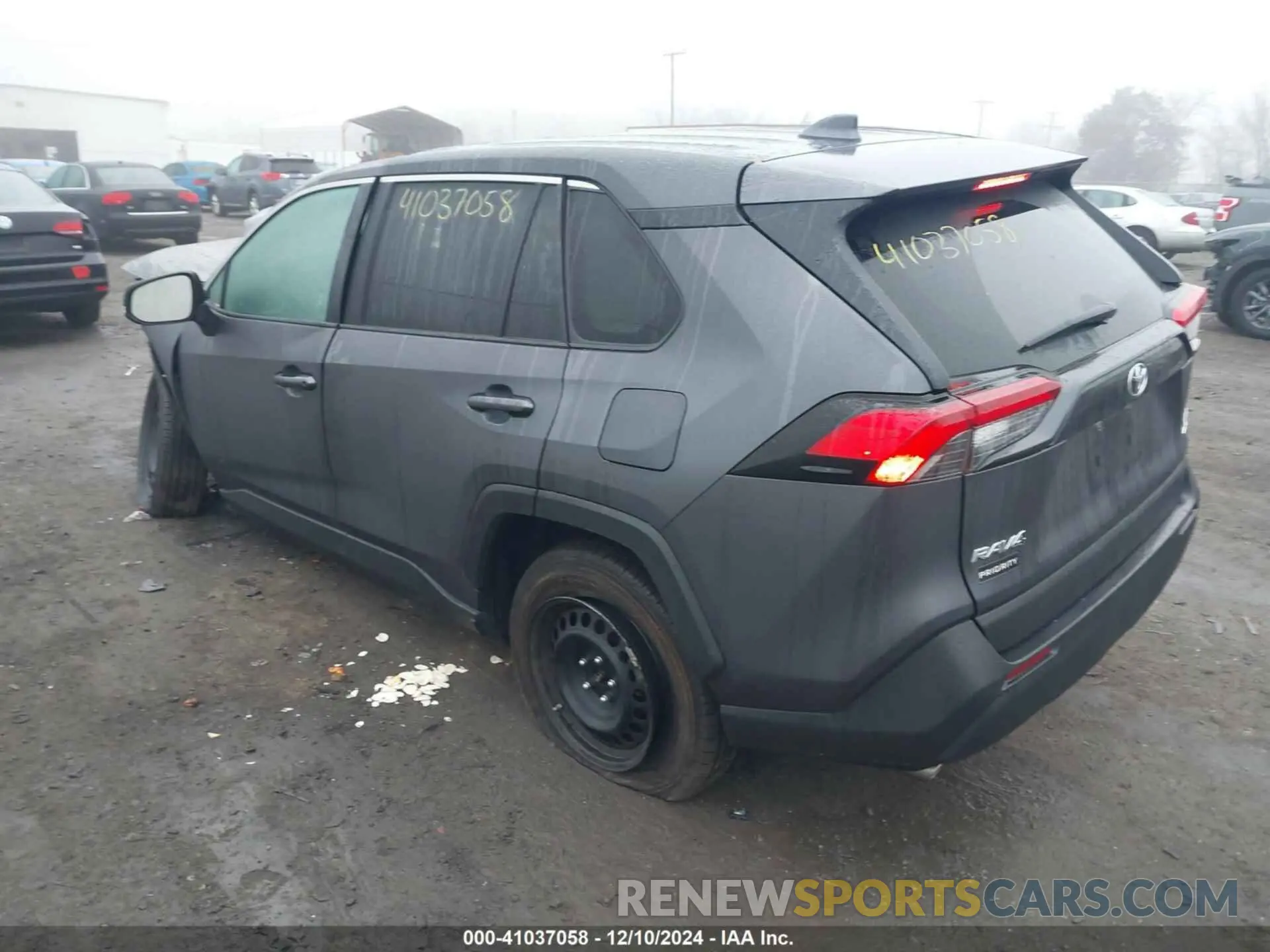 3 fotografías del automóvil dañado 2T3G1RFV9NW277591 TOYOTA RAV4 2022