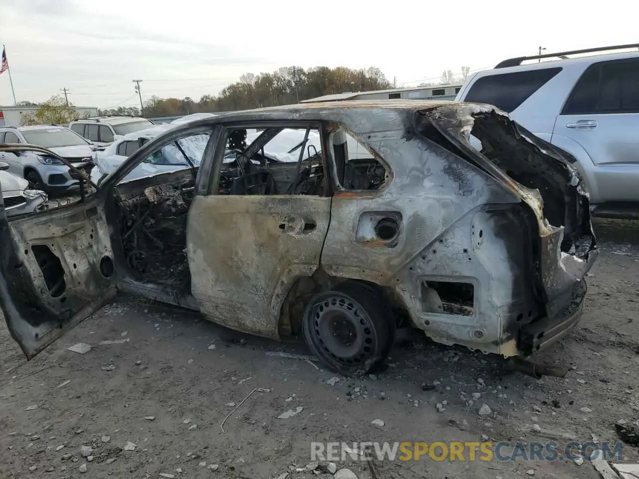 2 fotografías del automóvil dañado 2T3H1RFV0NC174226 TOYOTA RAV4 2022
