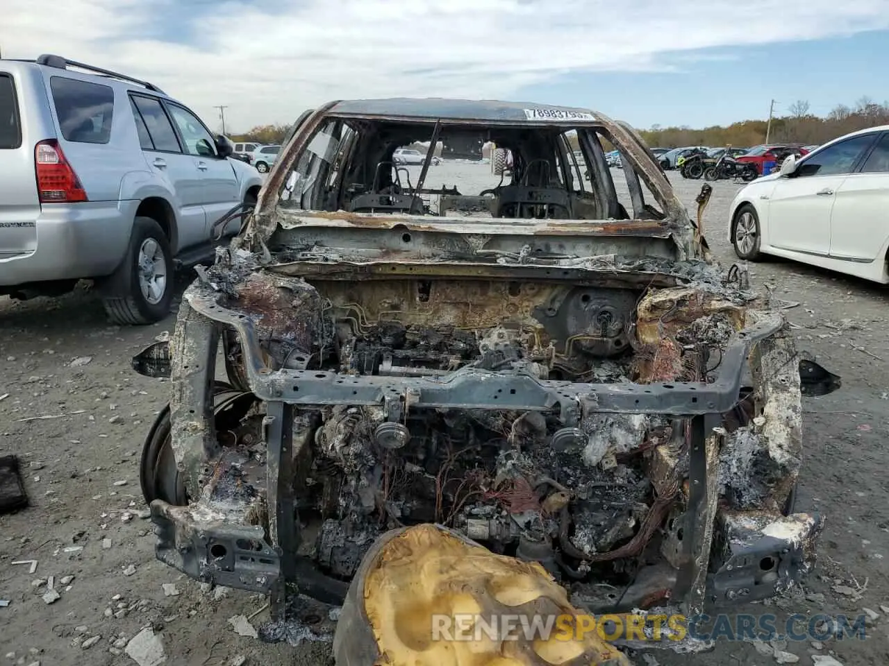 5 fotografías del automóvil dañado 2T3H1RFV0NC174226 TOYOTA RAV4 2022