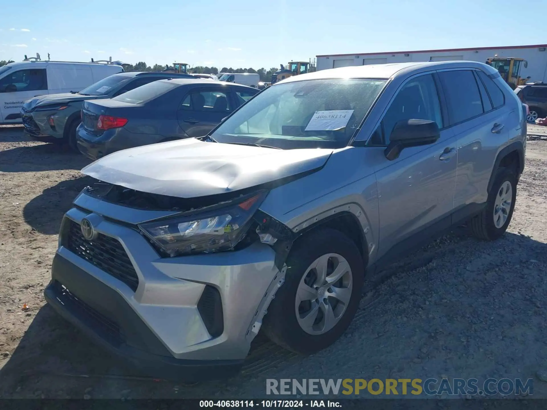 2 fotografías del automóvil dañado 2T3H1RFV0NC195853 TOYOTA RAV4 2022