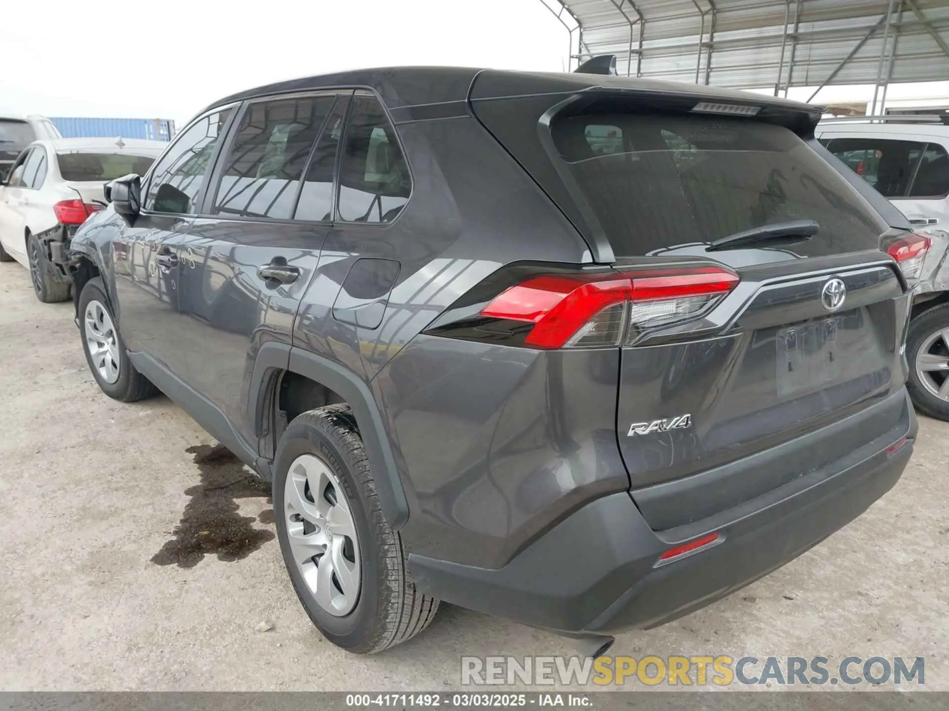 3 fotografías del automóvil dañado 2T3H1RFV0NW212570 TOYOTA RAV4 2022