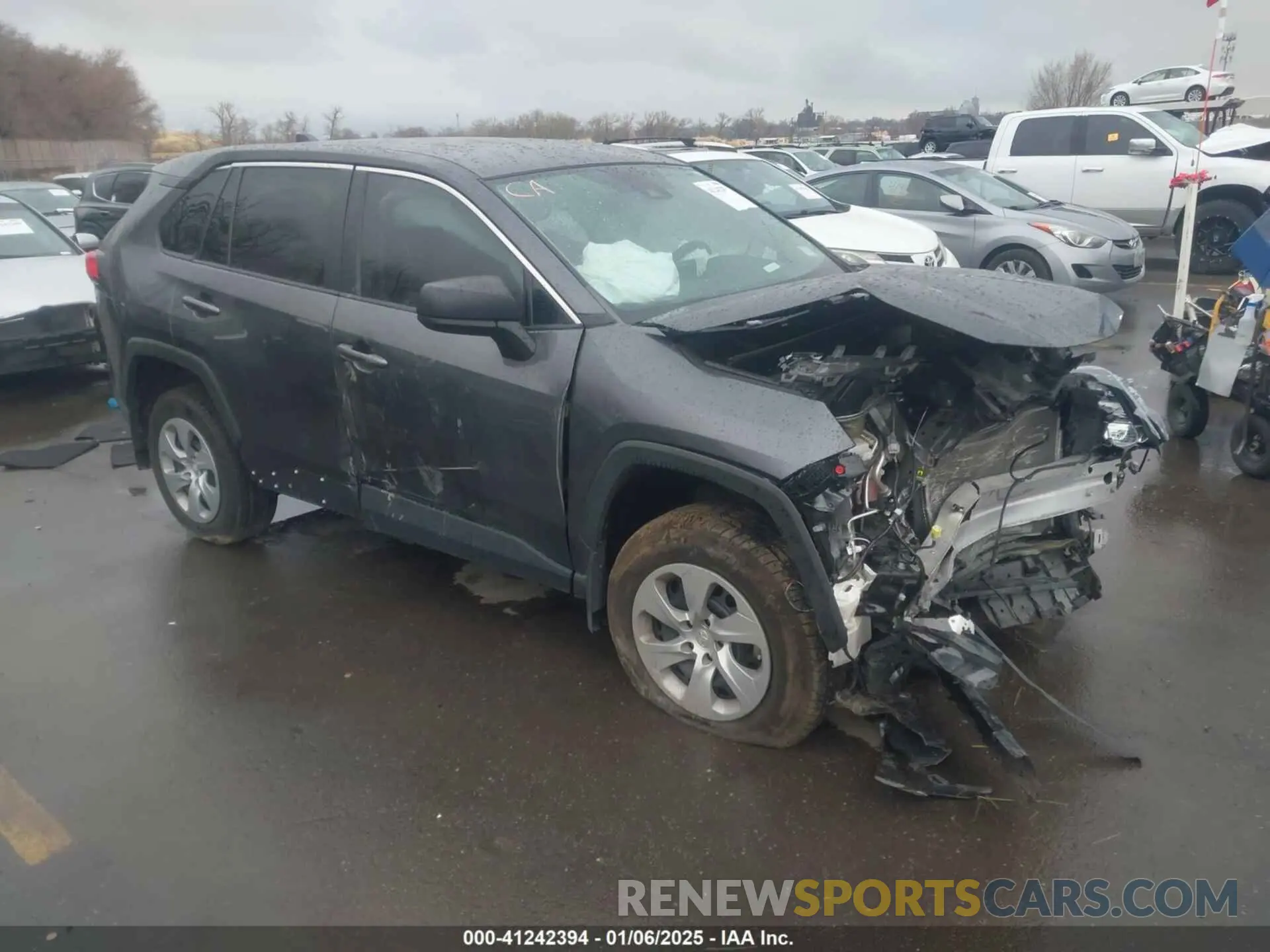 1 fotografías del automóvil dañado 2T3H1RFV0NW238070 TOYOTA RAV4 2022