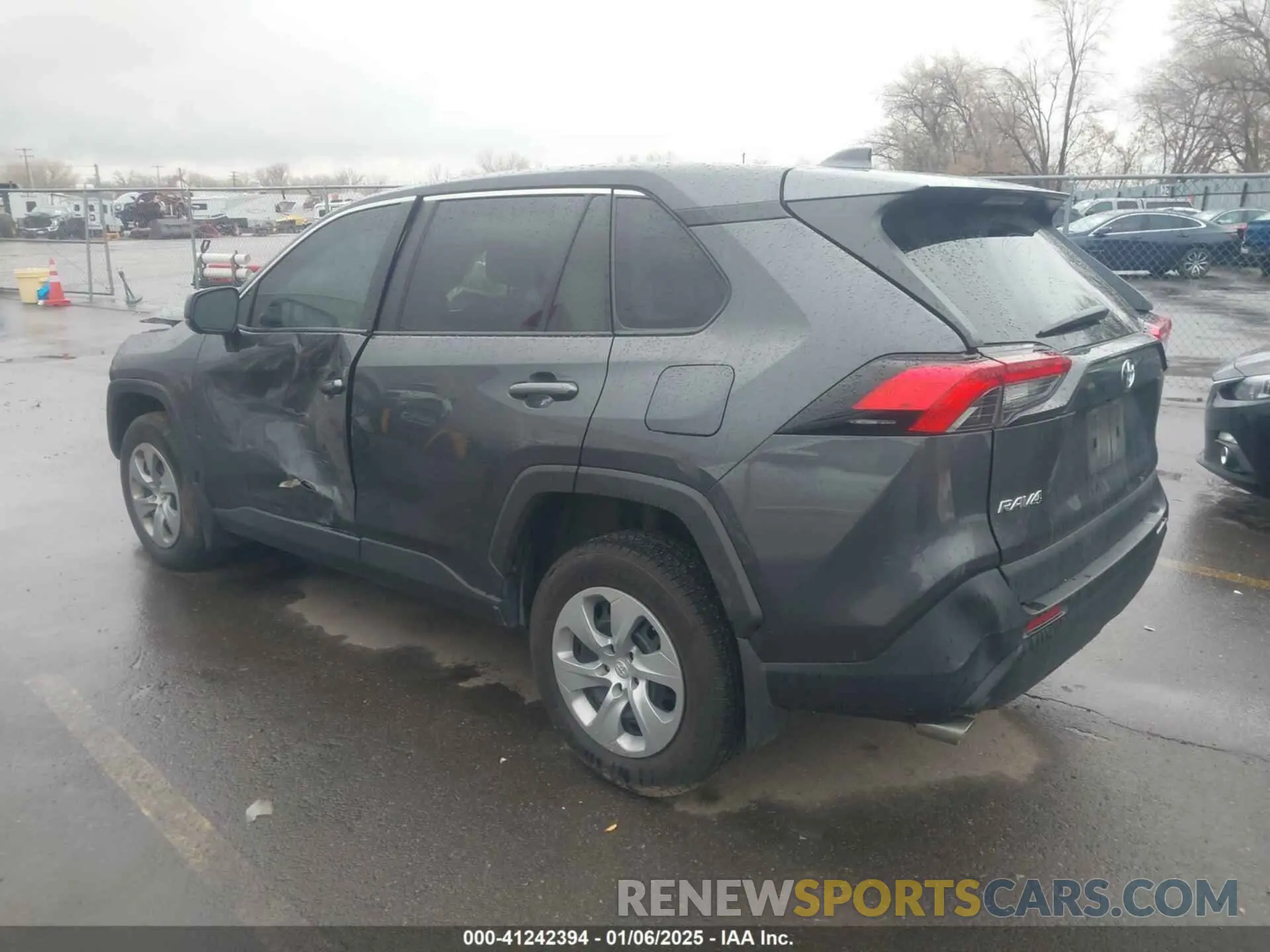 3 fotografías del automóvil dañado 2T3H1RFV0NW238070 TOYOTA RAV4 2022