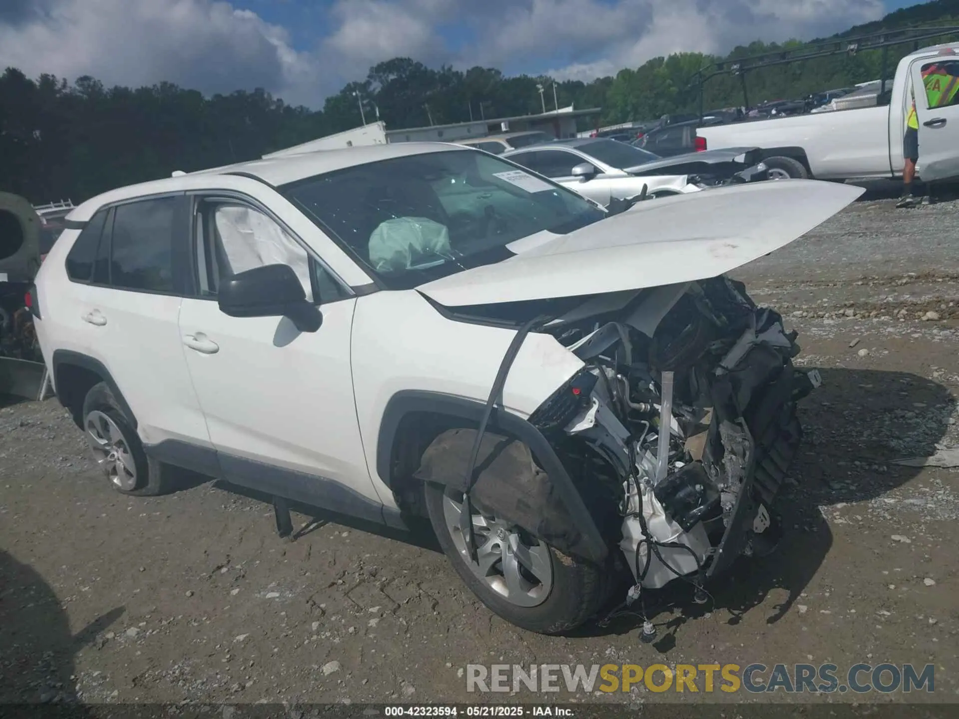 1 fotografías del automóvil dañado 2T3H1RFV1NC182285 TOYOTA RAV4 2022