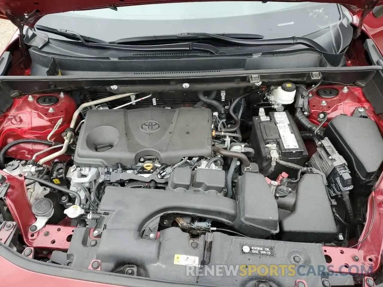 11 fotografías del automóvil dañado 2T3H1RFV1NW228387 TOYOTA RAV4 2022