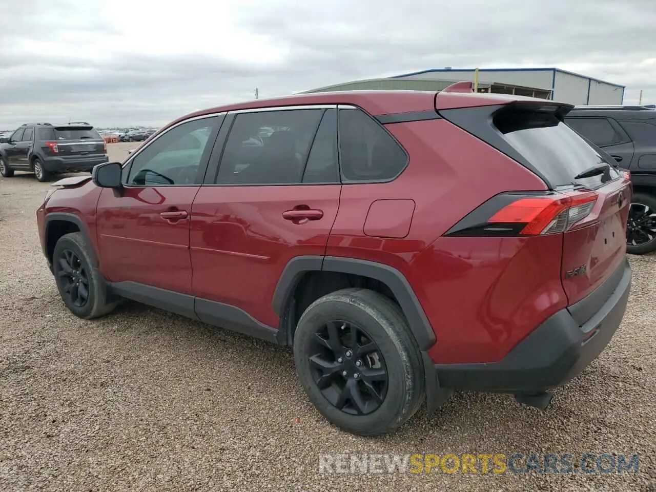 2 fotografías del automóvil dañado 2T3H1RFV1NW228387 TOYOTA RAV4 2022