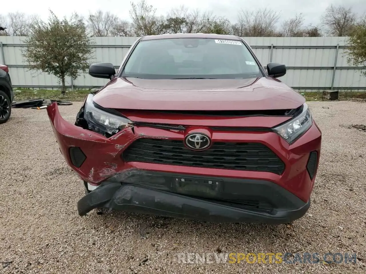 5 fotografías del automóvil dañado 2T3H1RFV1NW228387 TOYOTA RAV4 2022