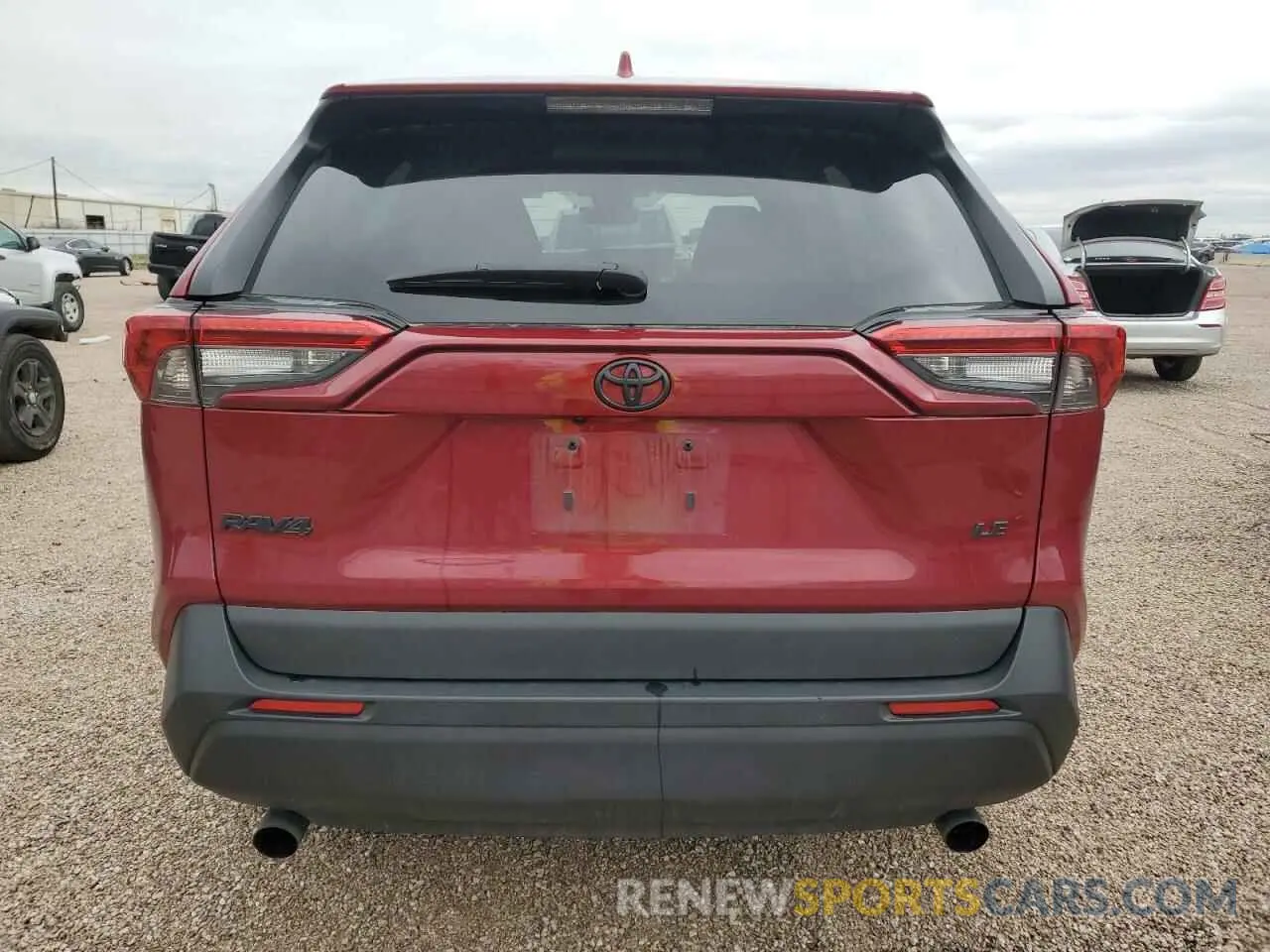 6 fotografías del automóvil dañado 2T3H1RFV1NW228387 TOYOTA RAV4 2022