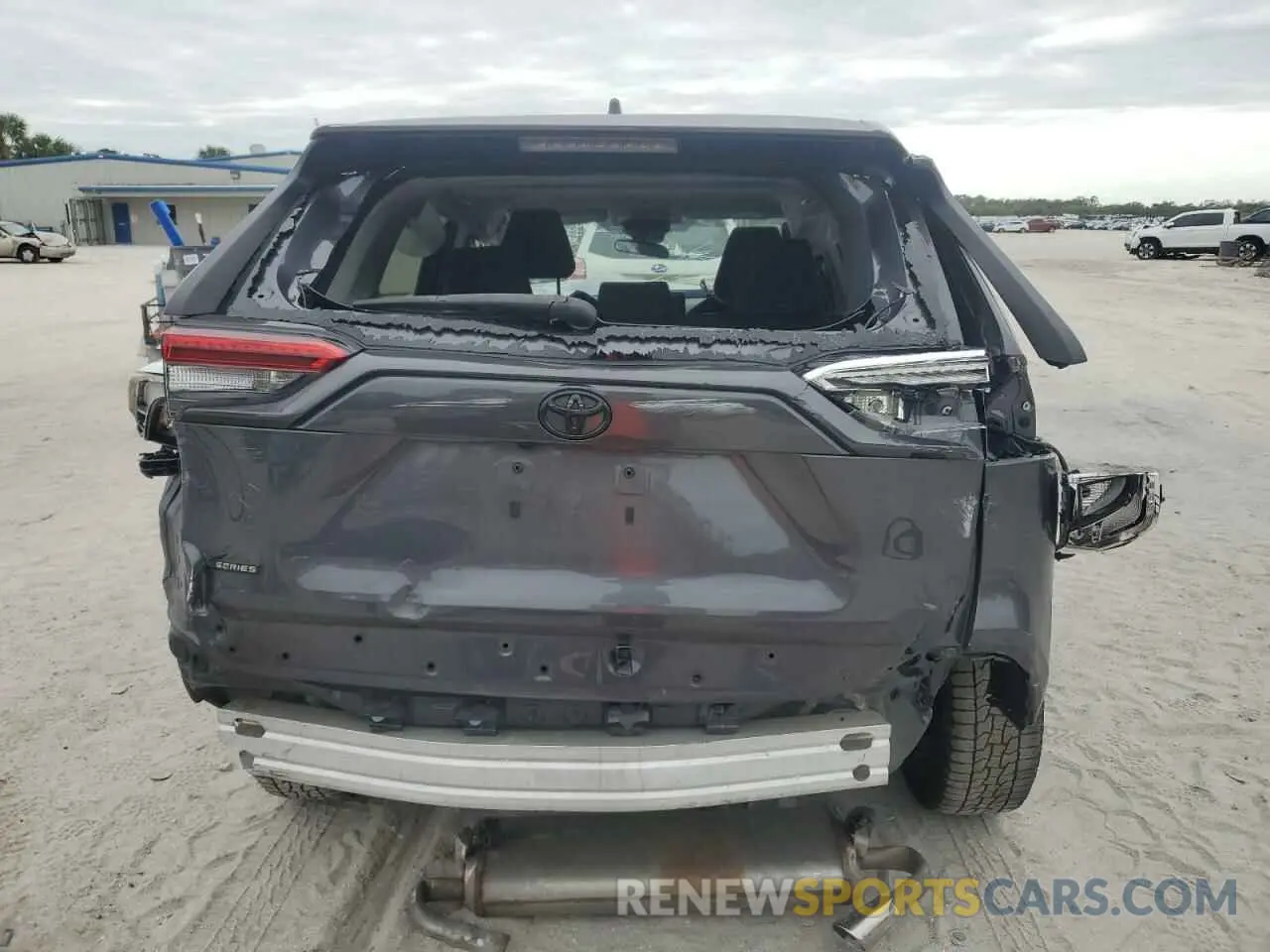 6 fotografías del automóvil dañado 2T3H1RFV2NC180772 TOYOTA RAV4 2022