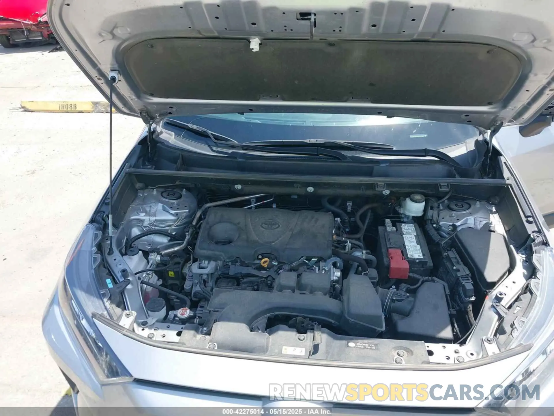10 fotografías del automóvil dañado 2T3H1RFV2NC212569 TOYOTA RAV4 2022