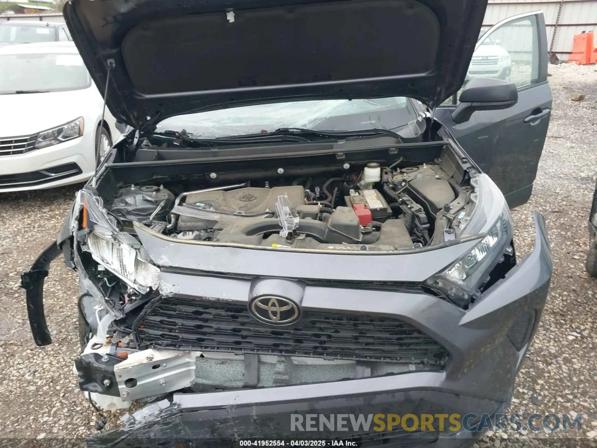 10 fotografías del automóvil dañado 2T3H1RFV2NW220296 TOYOTA RAV4 2022