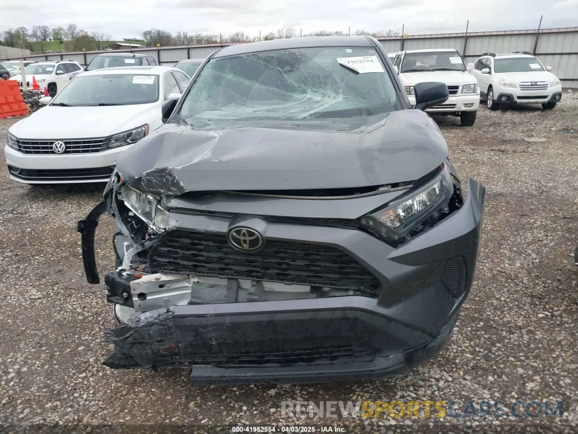 12 fotografías del automóvil dañado 2T3H1RFV2NW220296 TOYOTA RAV4 2022