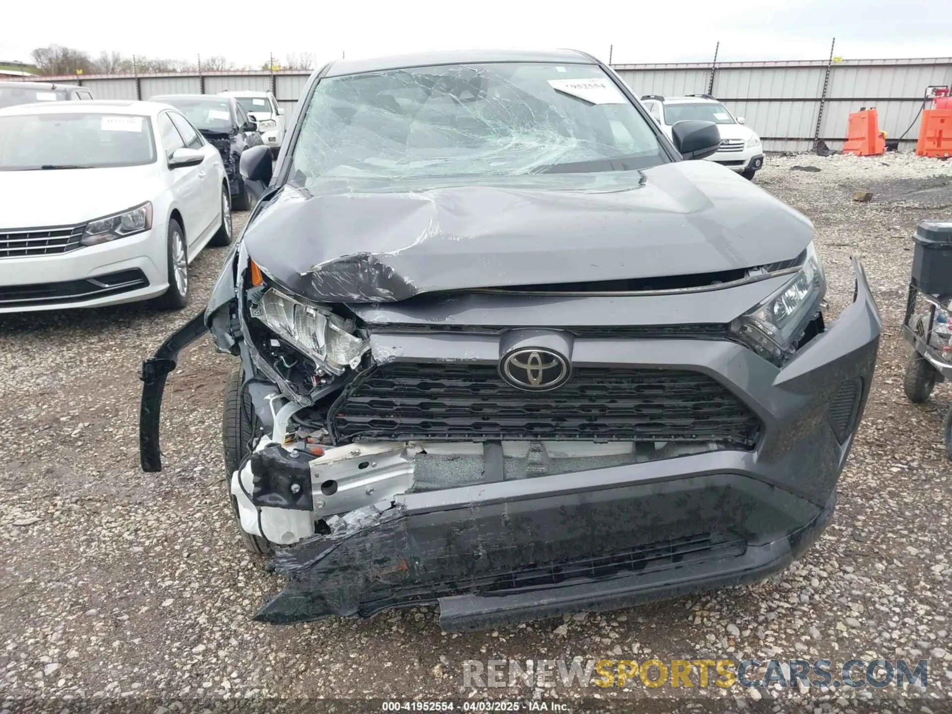 6 fotografías del automóvil dañado 2T3H1RFV2NW220296 TOYOTA RAV4 2022
