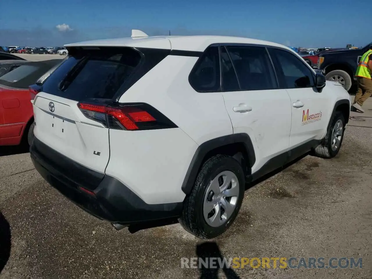 3 fotografías del automóvil dañado 2T3H1RFV2NW226518 TOYOTA RAV4 2022
