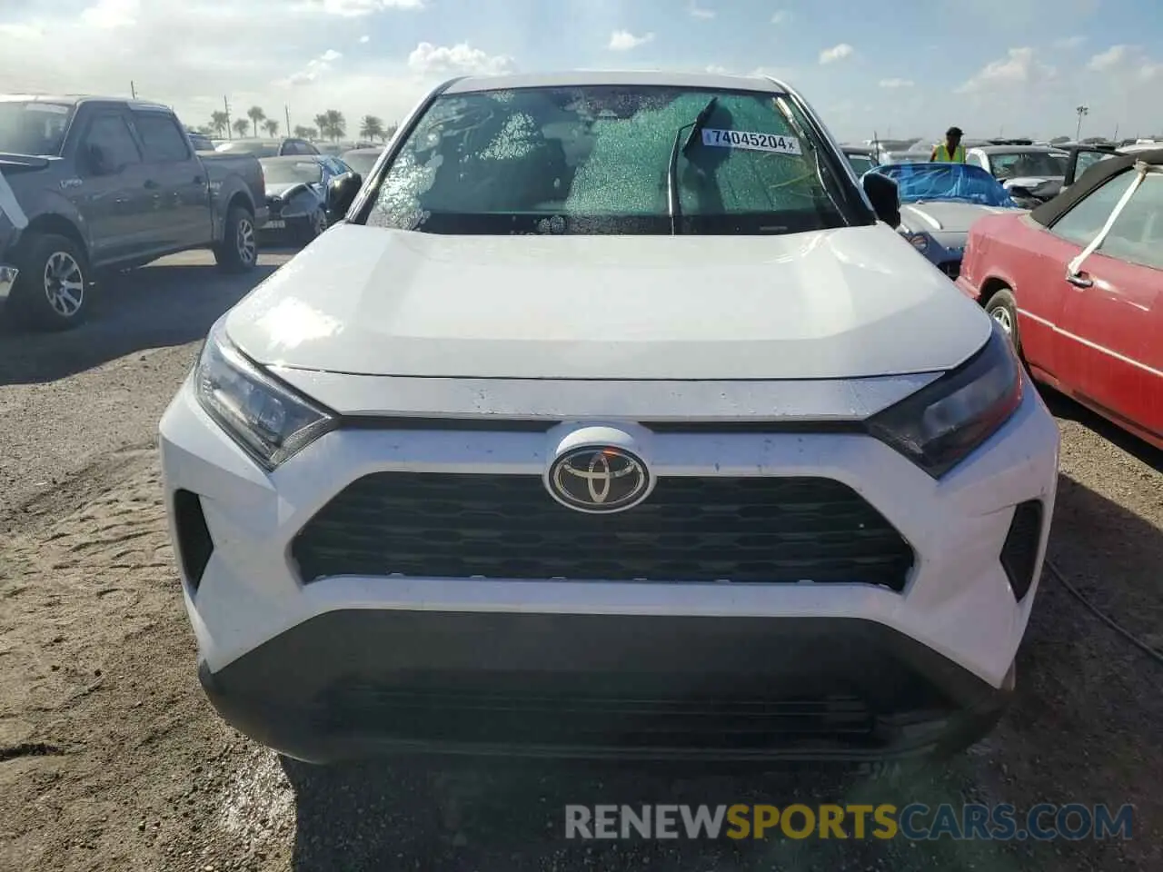5 fotografías del automóvil dañado 2T3H1RFV2NW226518 TOYOTA RAV4 2022