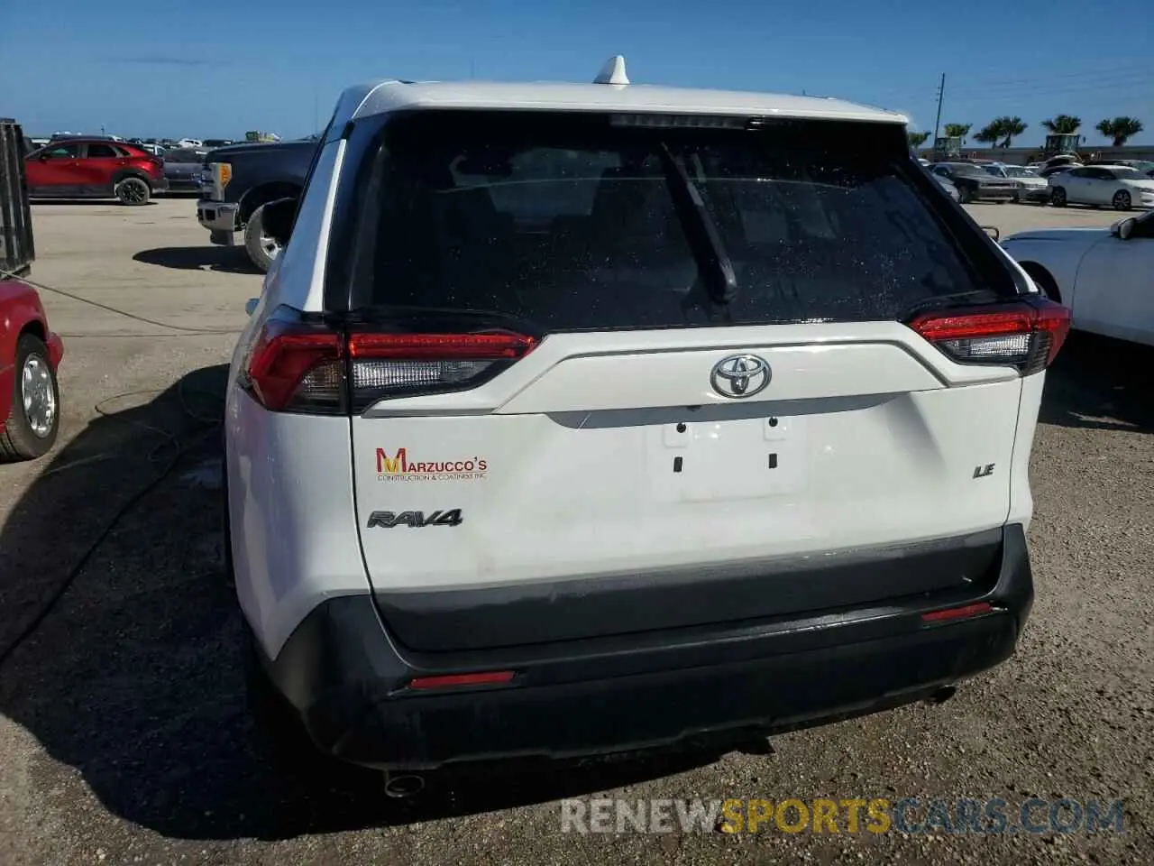 6 fotografías del automóvil dañado 2T3H1RFV2NW226518 TOYOTA RAV4 2022