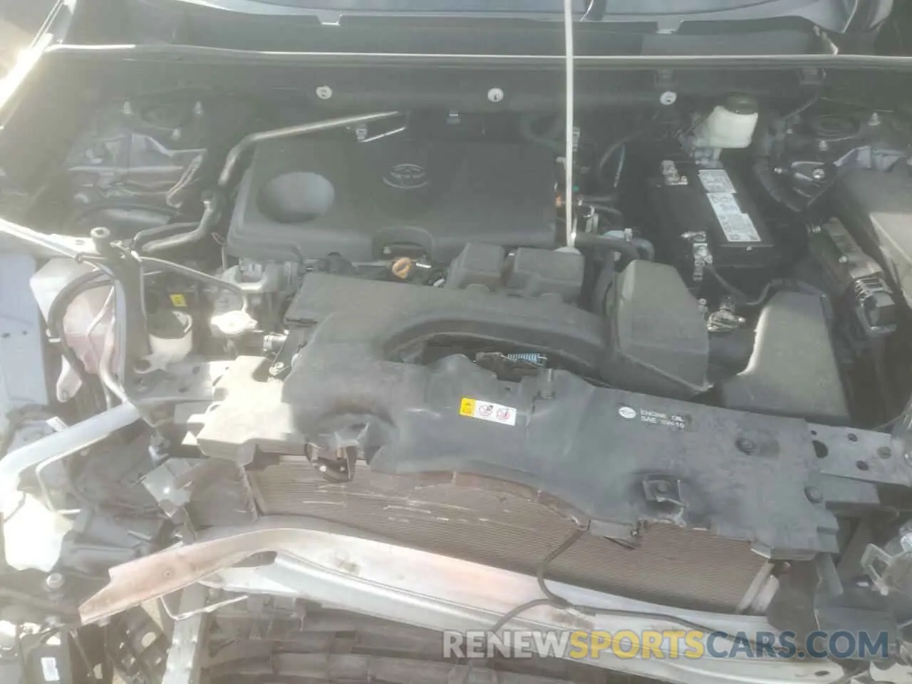 12 fotografías del automóvil dañado 2T3H1RFV3NC183020 TOYOTA RAV4 2022