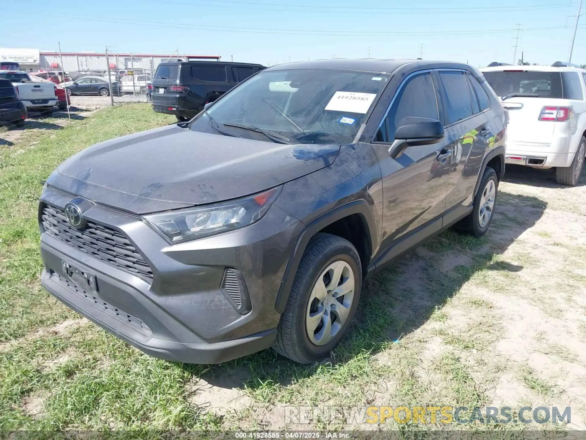 2 fotografías del automóvil dañado 2T3H1RFV3NC201287 TOYOTA RAV4 2022